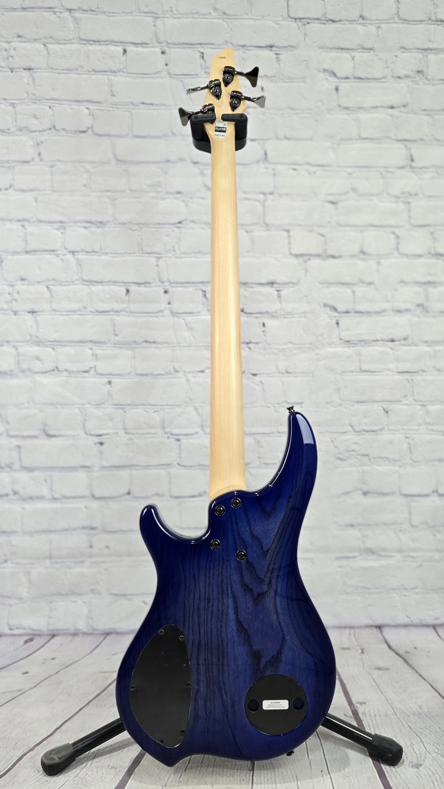 Dingwall Combustion C1 4 String Multiscale Bass Indigoburst Quilt