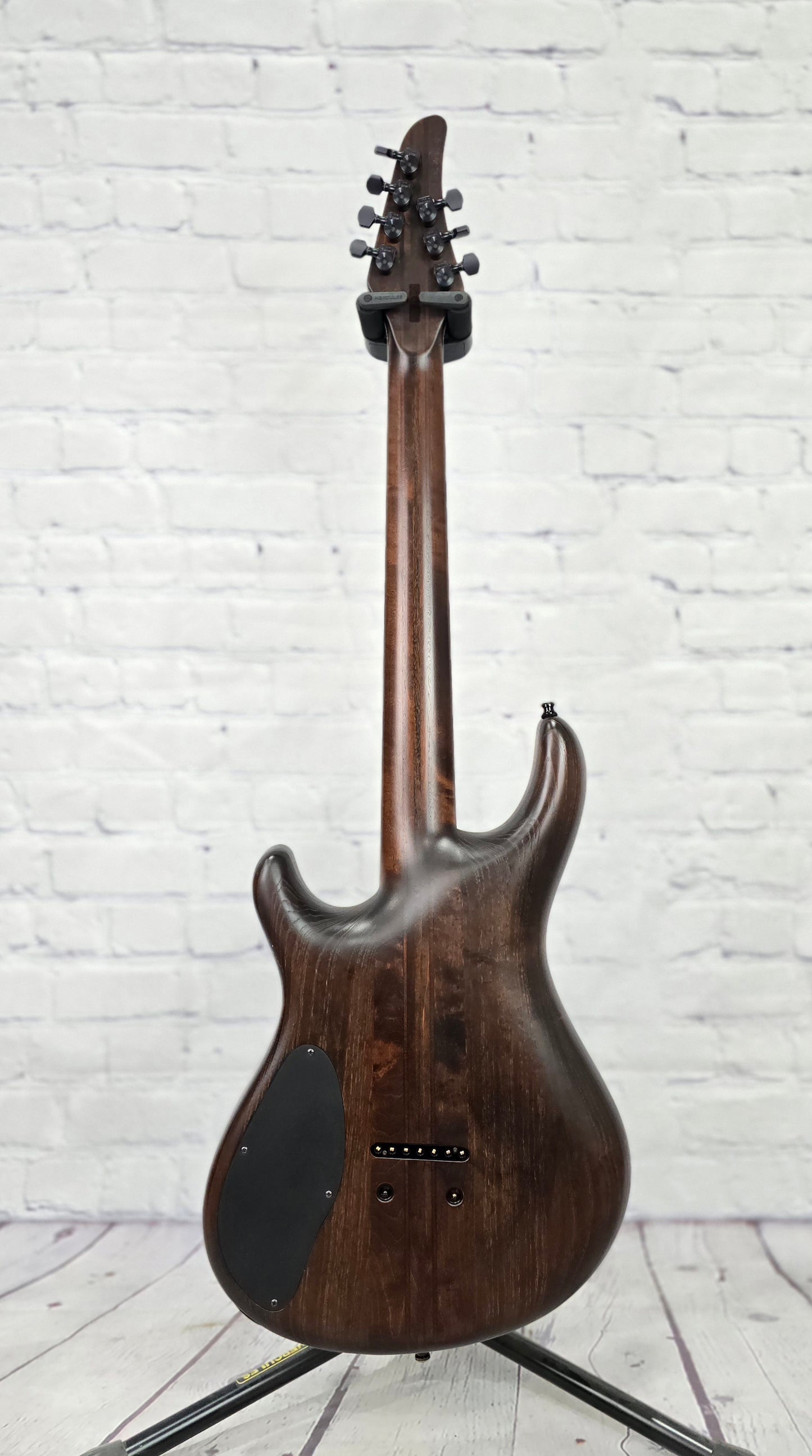 USED Mayones Regius 7 String Electric Guitar Claro Walnut Natural