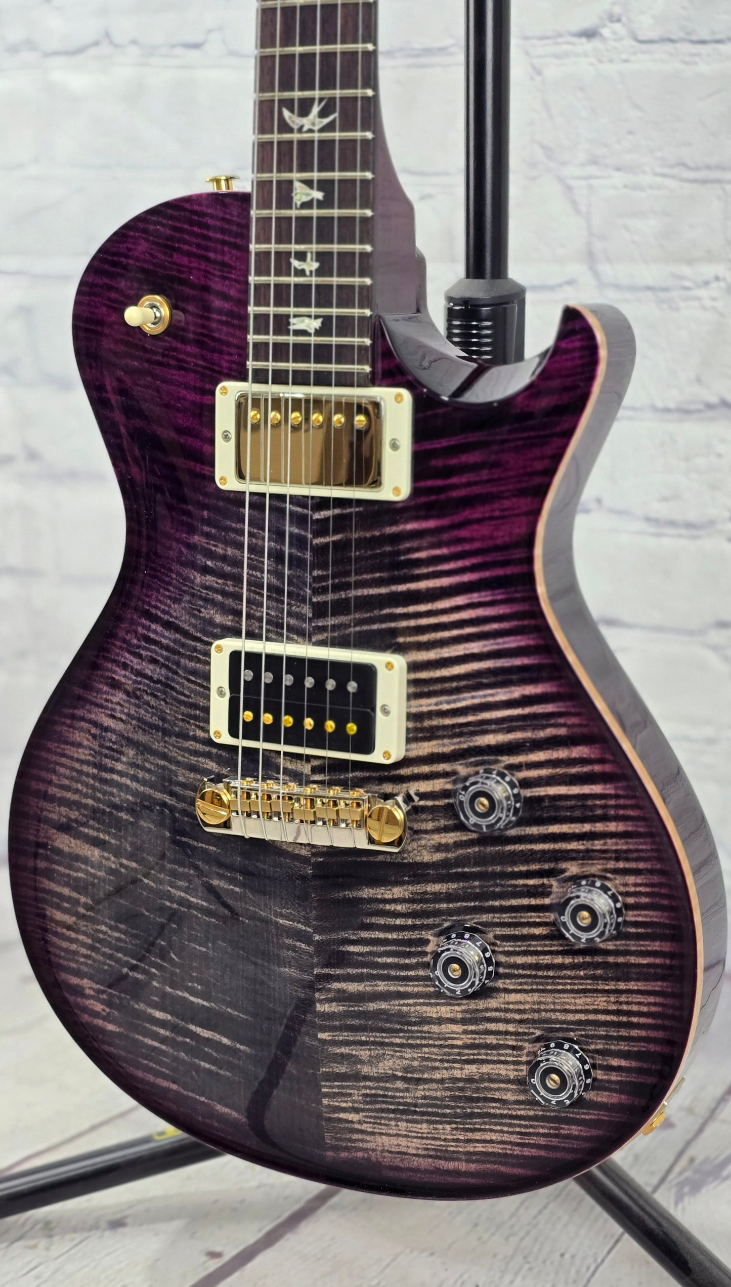 Paul Reed Smith PRS Guitars Tremonti 10 Top Stoptail Electric Guitar Charcoal Purple Burst