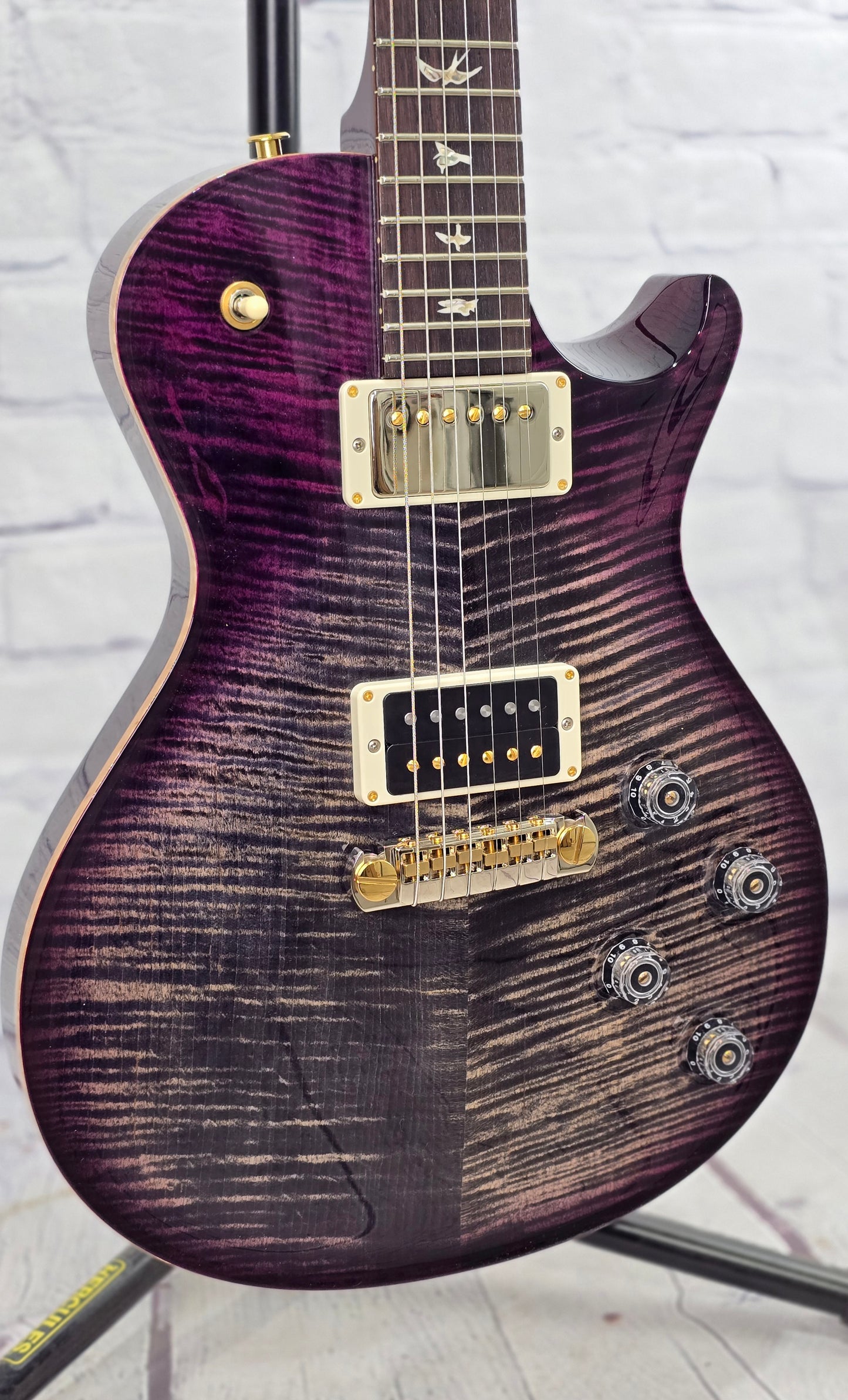 Paul Reed Smith PRS Guitars Tremonti 10 Top Stoptail Electric Guitar Charcoal Purple Burst