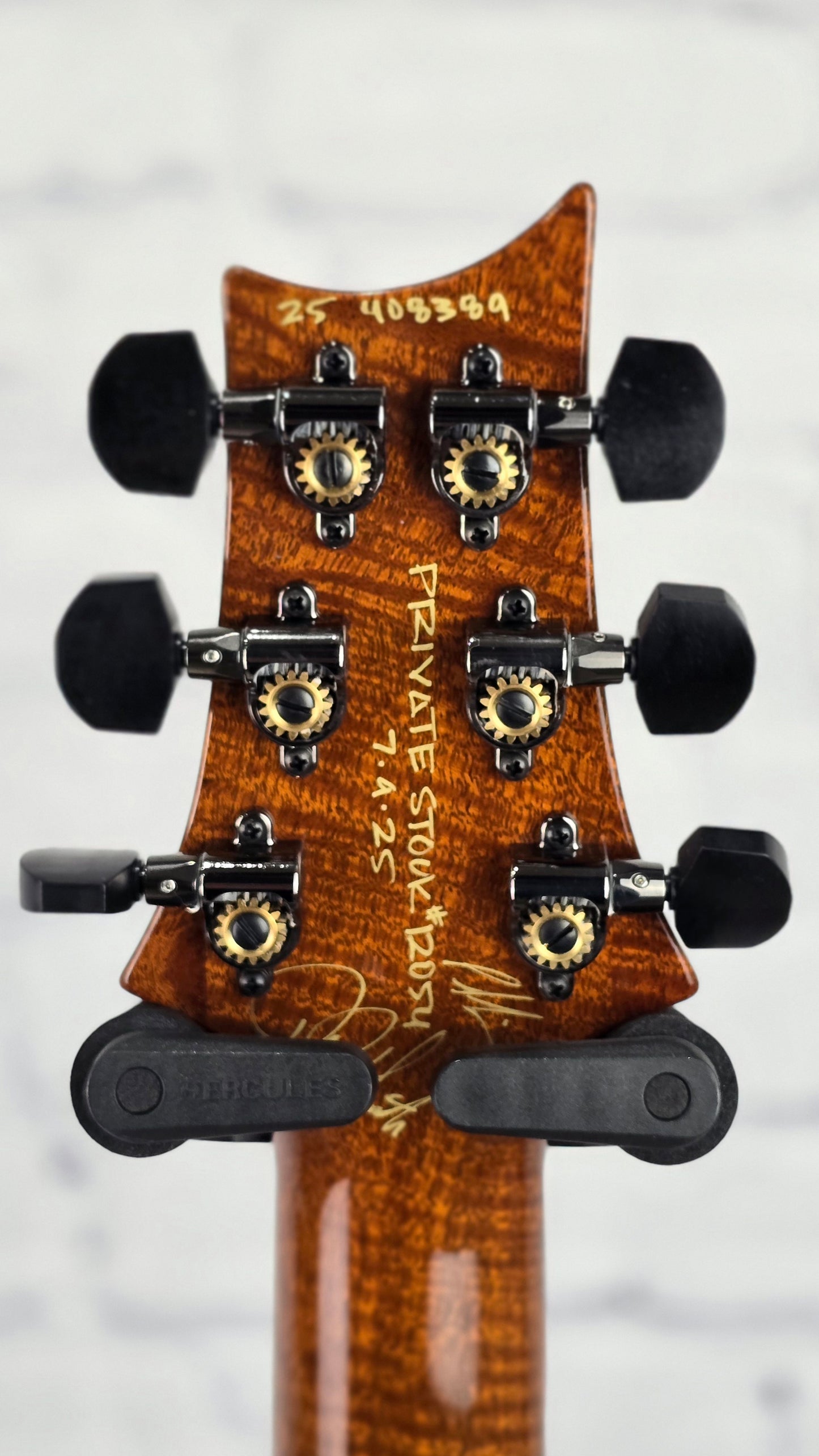 Paul Reed Smith PRS Guitars Private Stock #12054 Custom 24 Hardtail 6 String Electric Guitar Dragon's Breath Glow