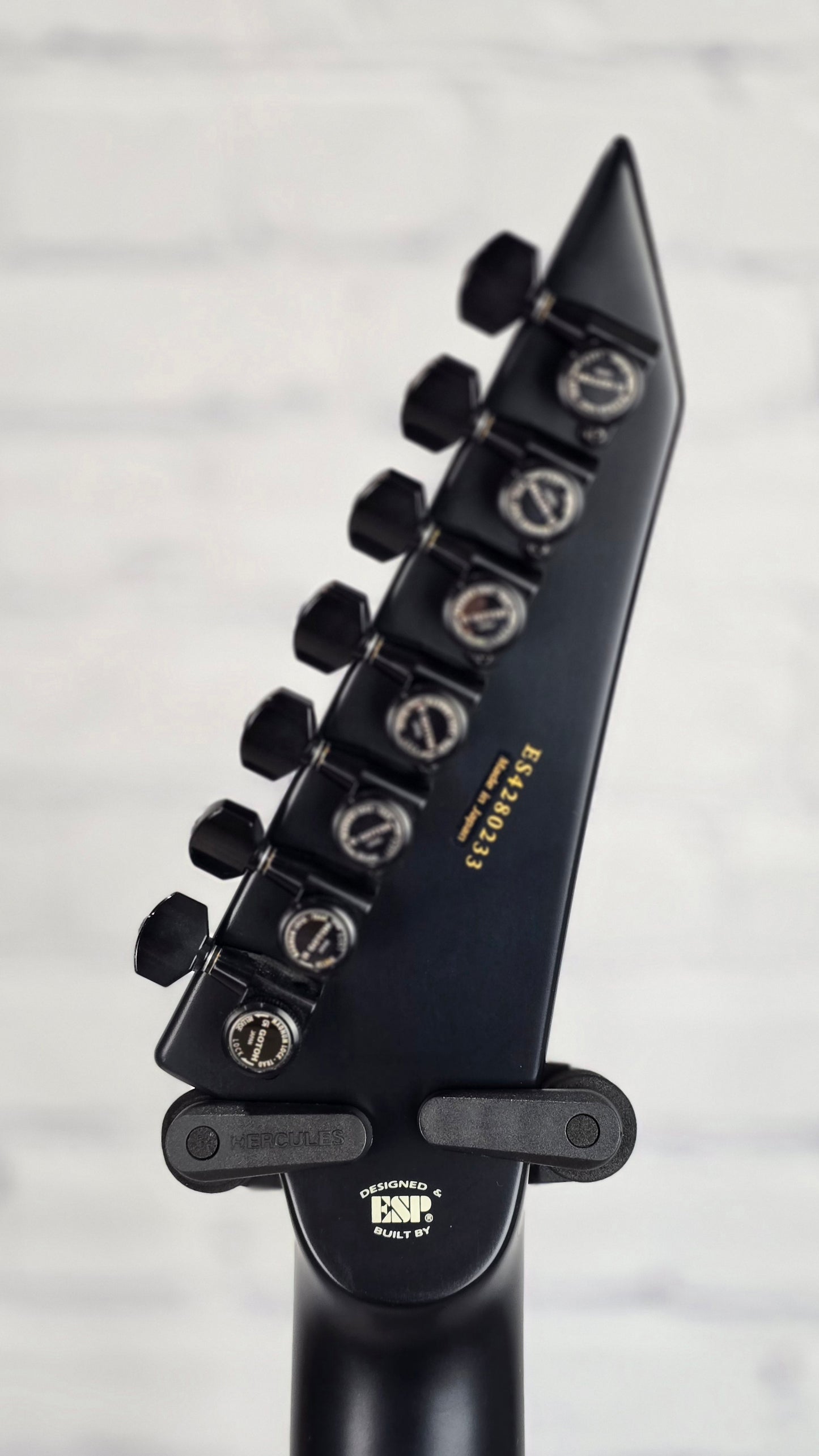 ESP E-II Horizon FR-7 7 String Electric Guitar Floyd Rose Black Turquoise Burst