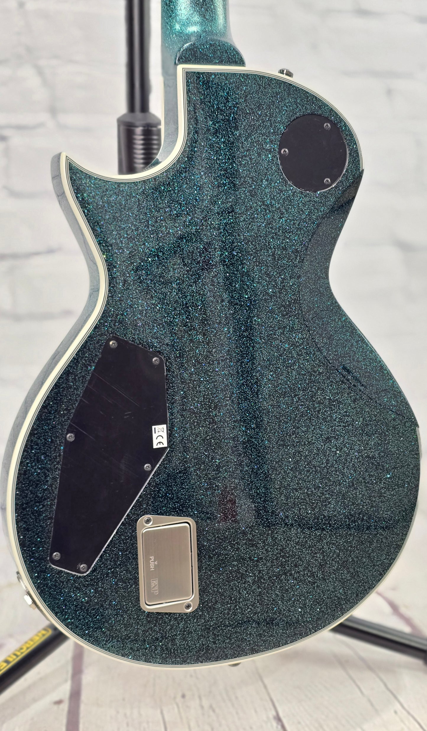 ESP E-II Eclipse DB 6 String Electric Guitar Granite Sparkle