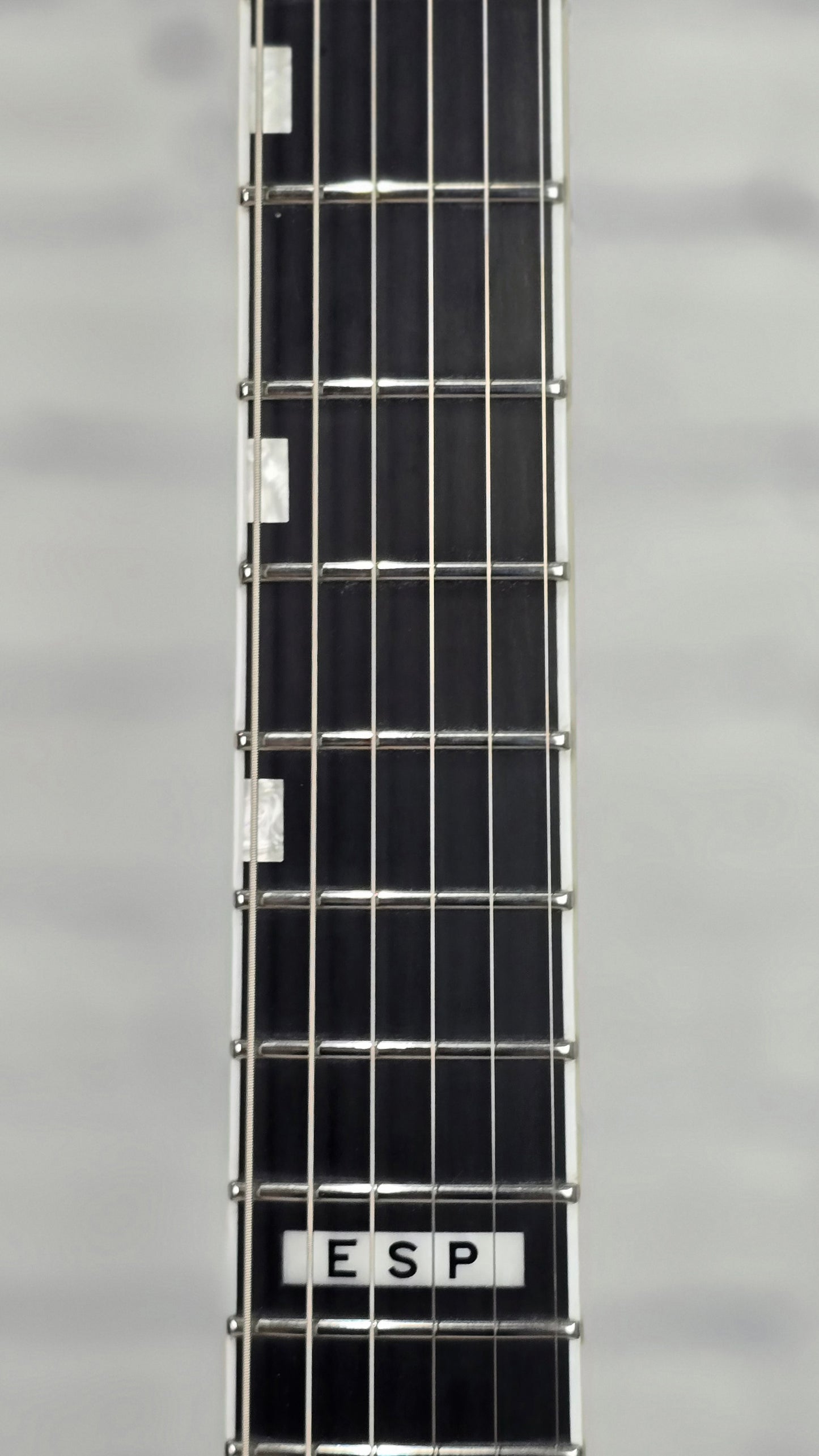 ESP E-II M-II Neck-Through 6 String Electric Guitar Black Natural Fade