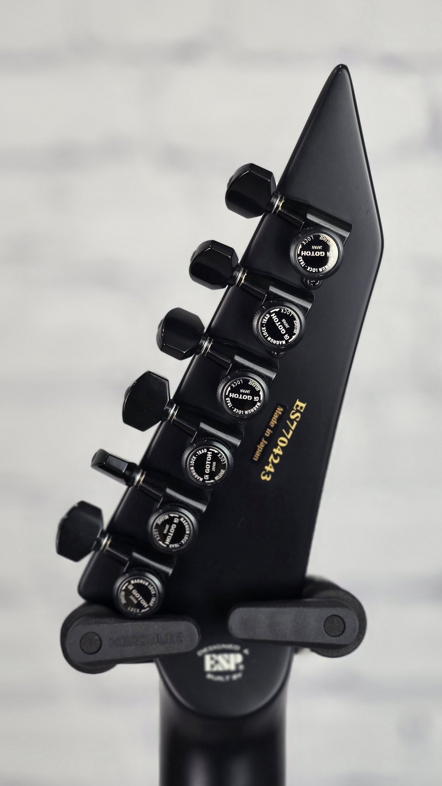 ESP E-II M-II Neck-Through 6 String Electric Guitar Black Natural Fade