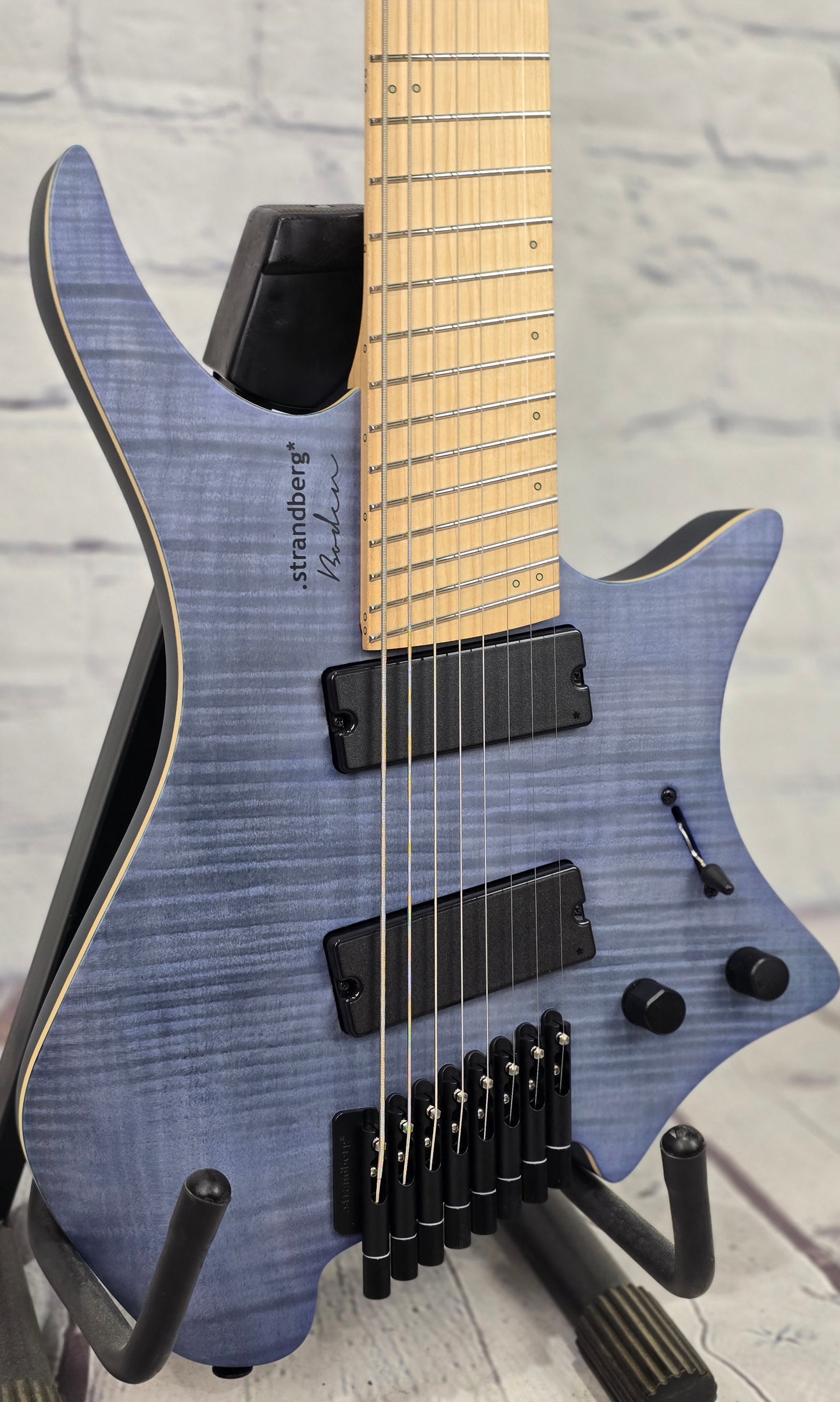 Strandberg Boden Standard NX 8 String Electric Guitar Trans Blue