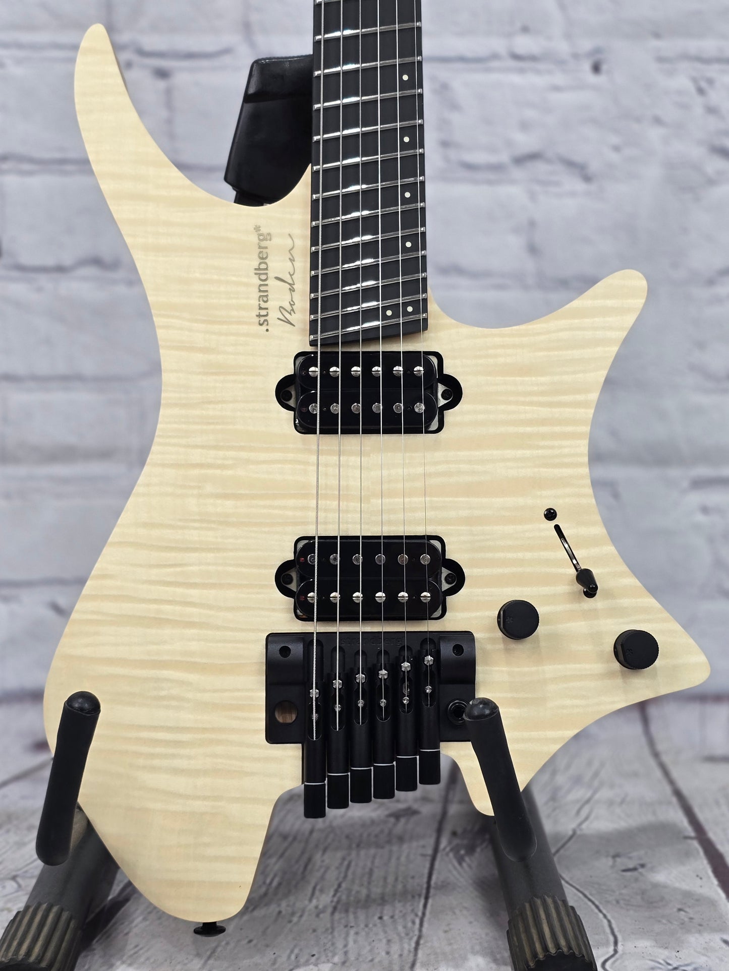 Strandberg Boden Prog NX 6 String Electric Guitar Natural Flame Top