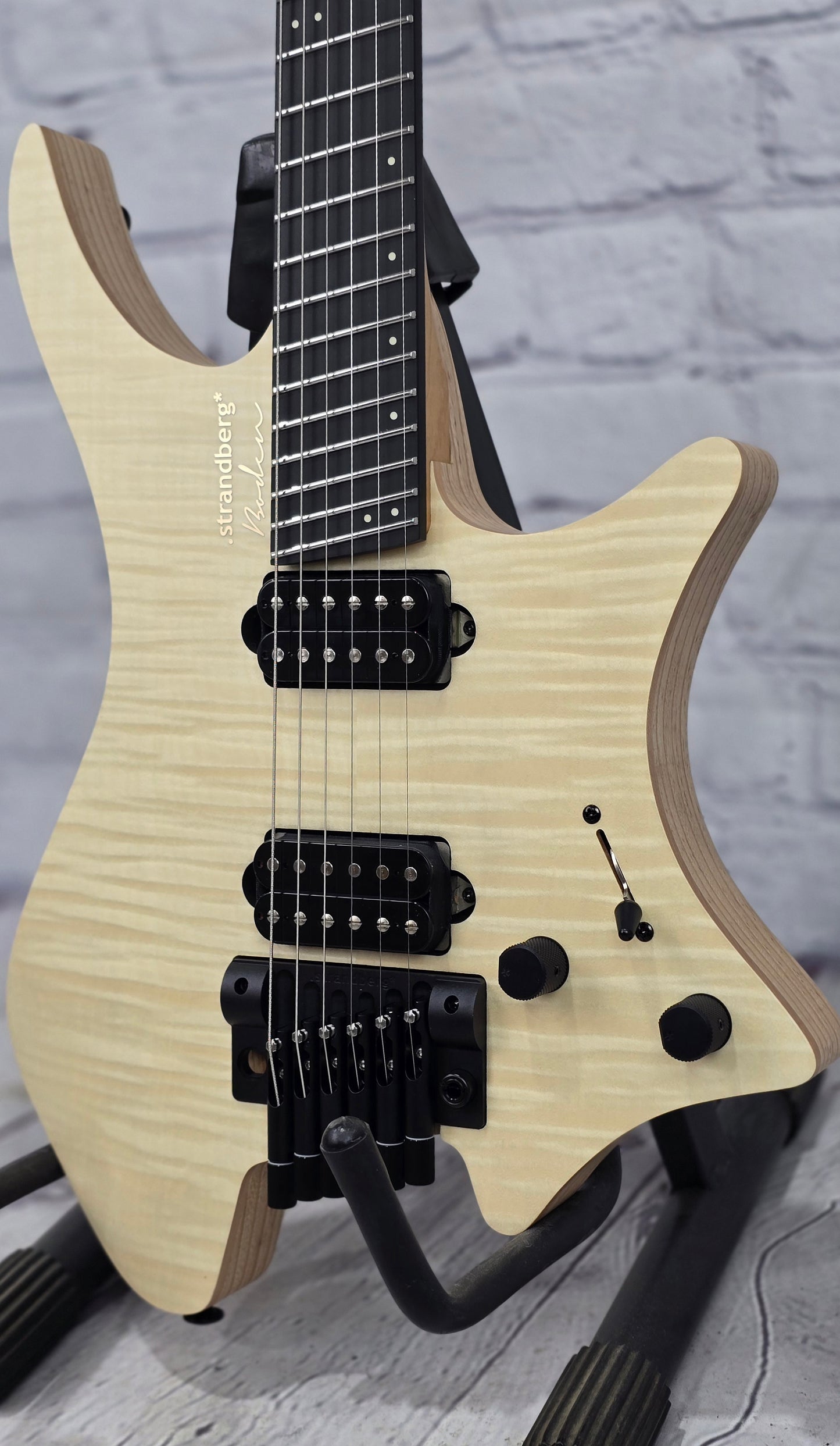 Strandberg Boden Prog NX 6 String Electric Guitar Natural Flame Top