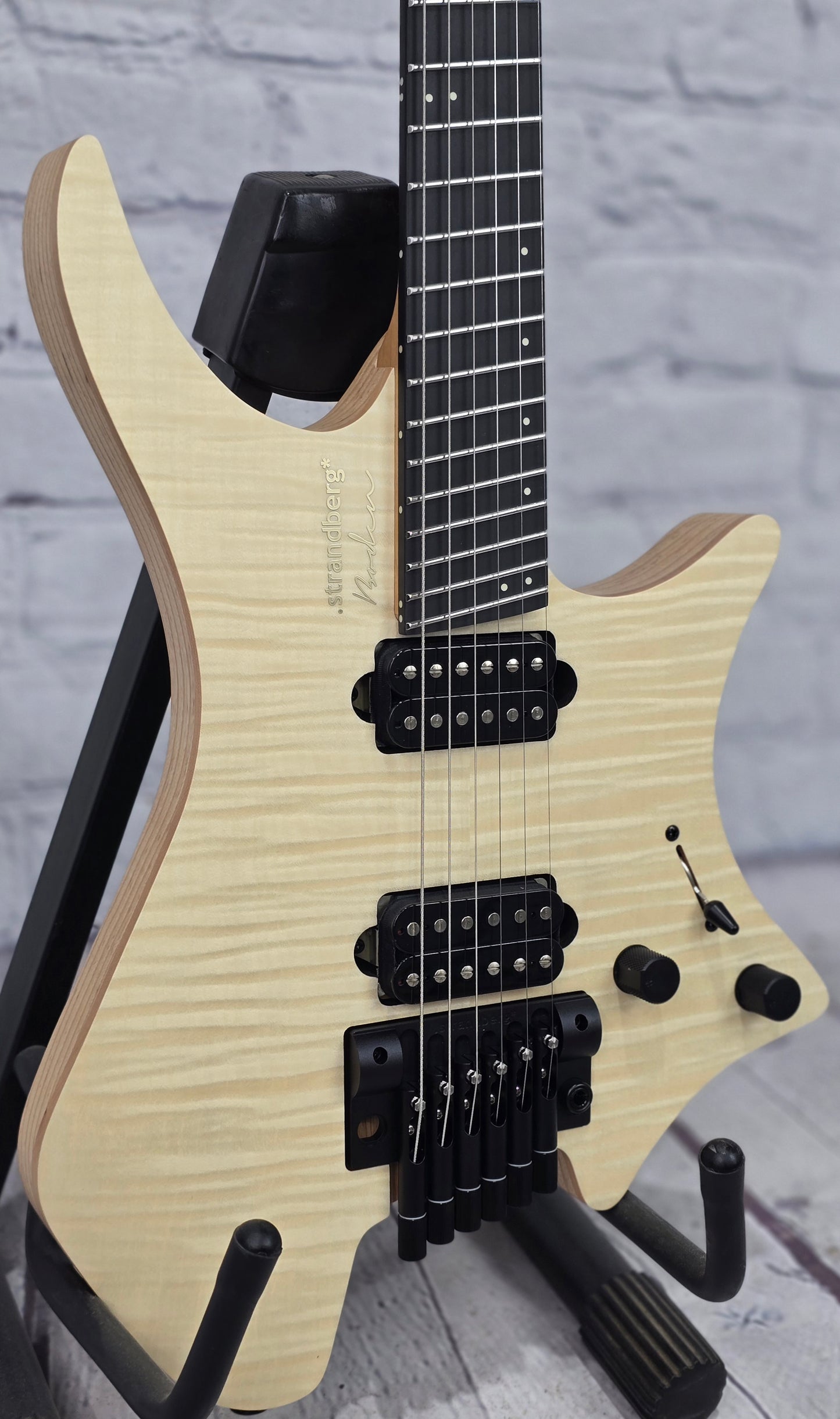 Strandberg Boden Prog NX 6 String Electric Guitar Natural Flame Top