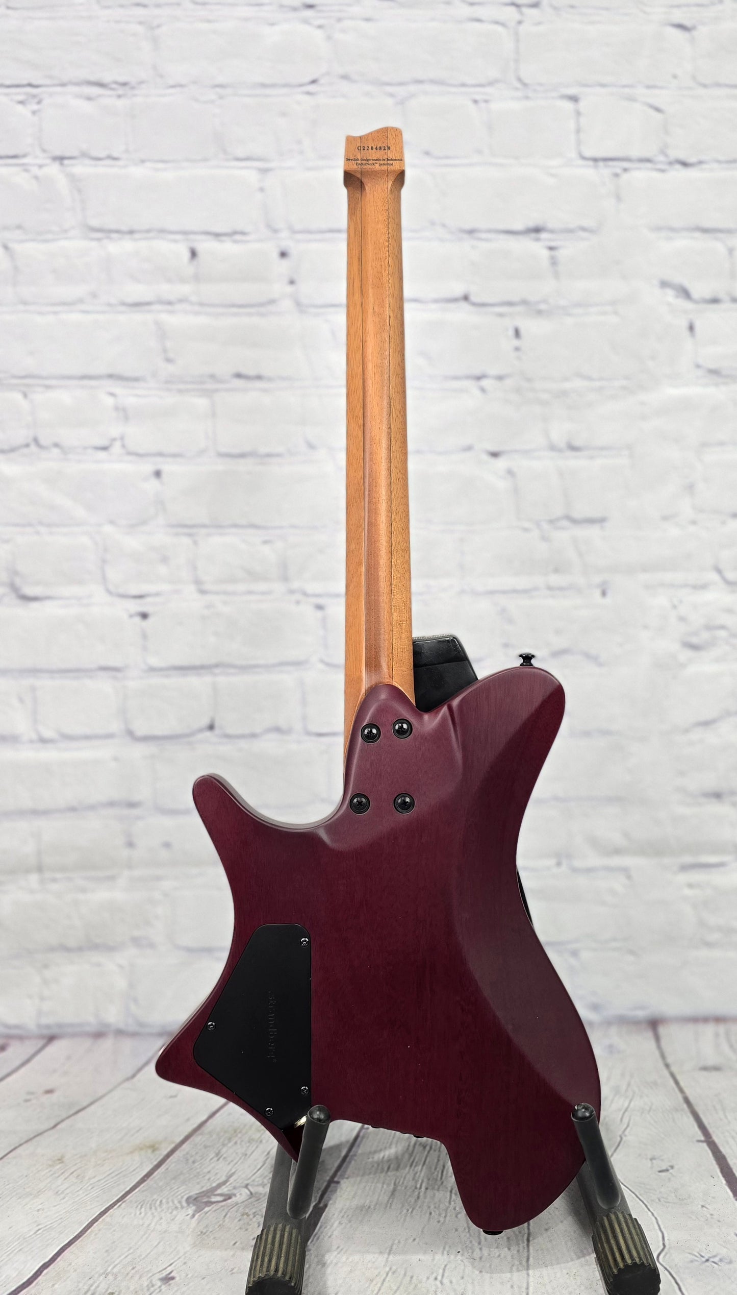 Strandberg Salen Jazz NX 6 String Semi-Hollow Electric Guitar Burgundy