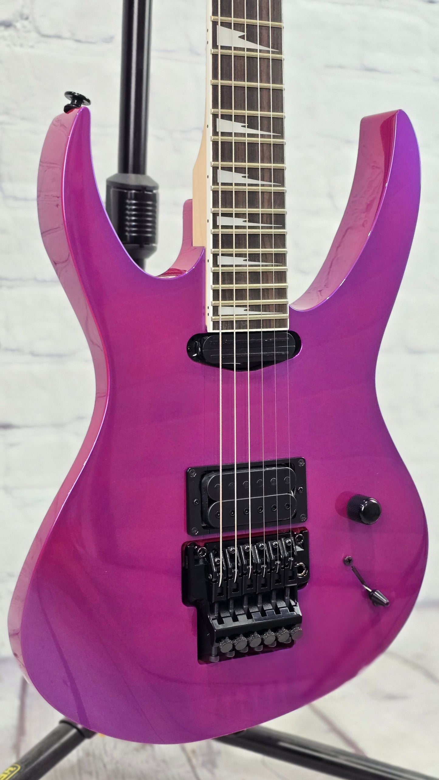 Ibanez Genesis 540PIII PN 6 String Electric Guitar Purple Neon