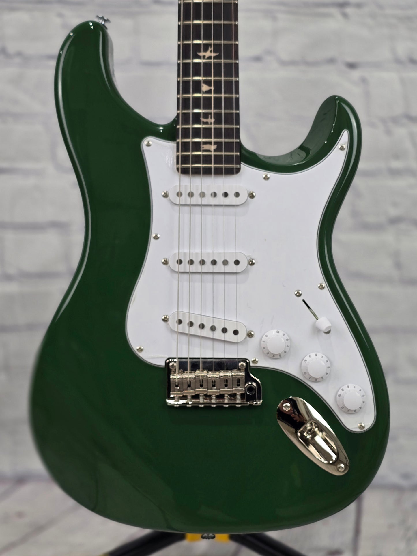 Paul Reed Smith PRS Guitars SE Silver Sky RW John Mayer Electric Guitar Laurel Green