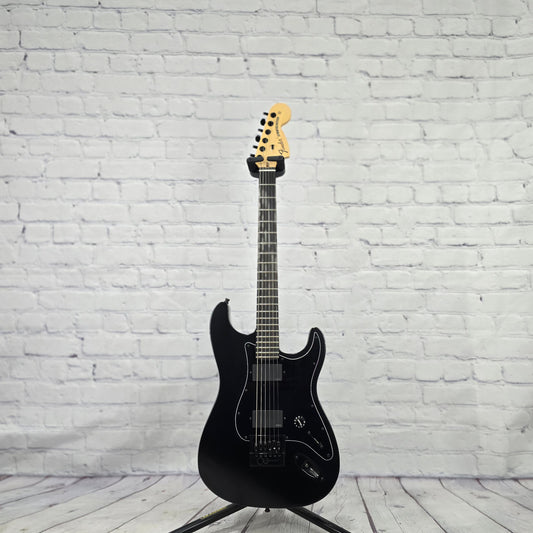 USED Fender USA Jim Root Stratocaster EverTune Electric Guitar Satin Black