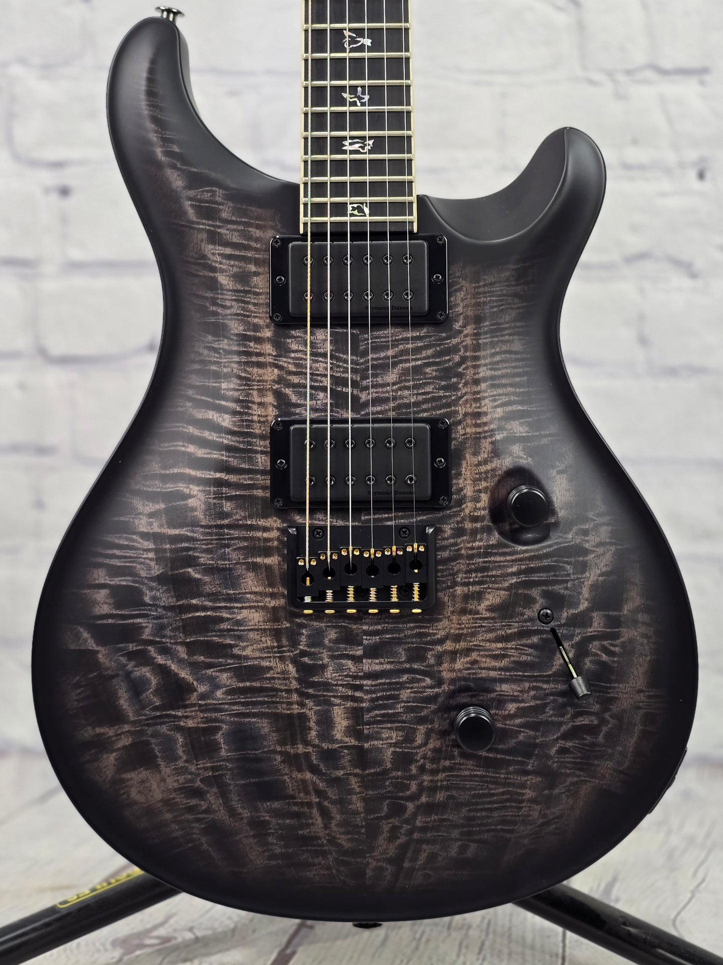 Paul Reed Smith PRS Guitars Mark Holcomb Custom 24 Core 6 String Electric Guitar Purple Mist Wraparound Burst