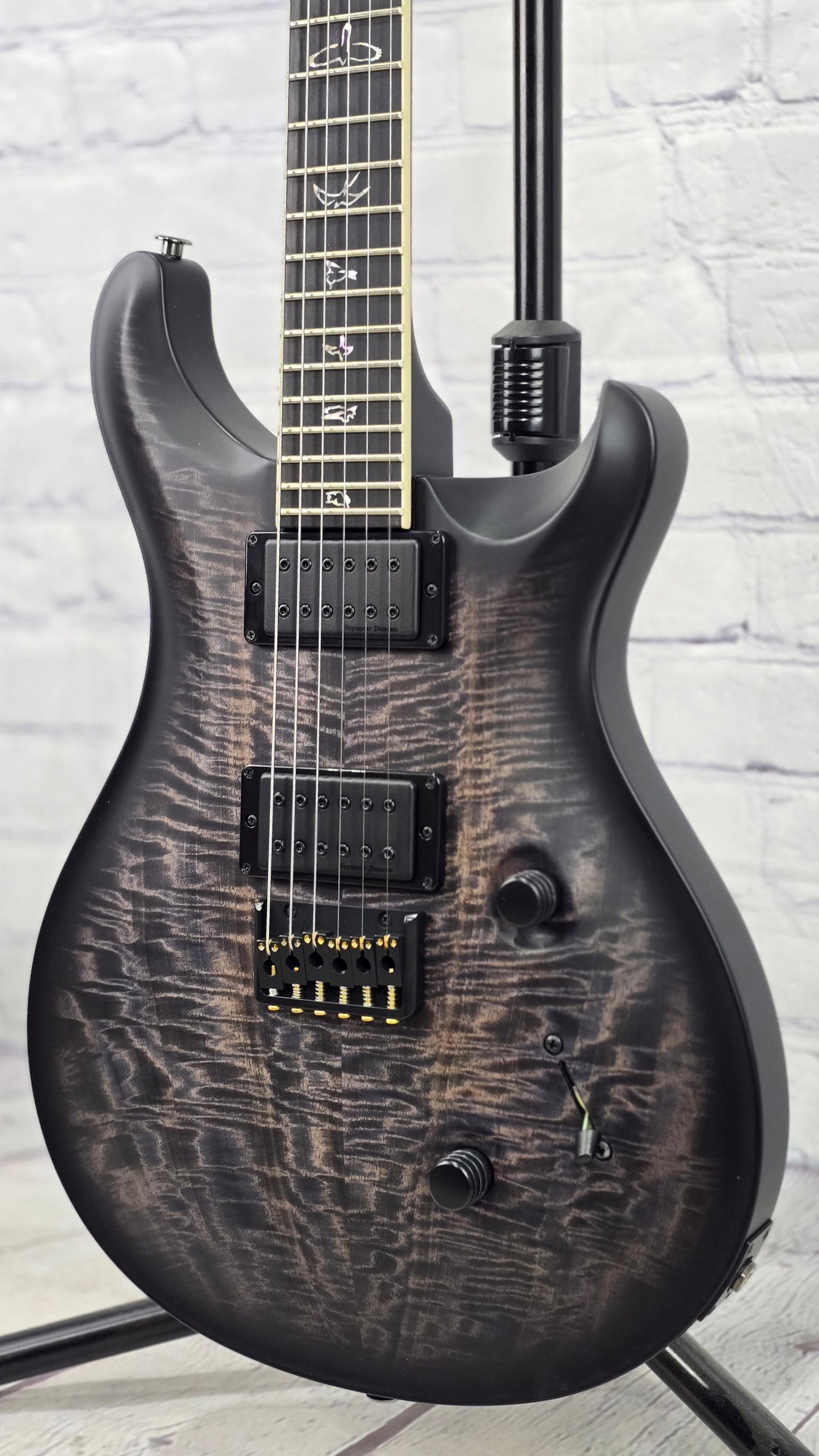 Paul Reed Smith PRS Guitars Mark Holcomb Custom 24 Core 6 String Electric Guitar Purple Mist Wraparound Burst