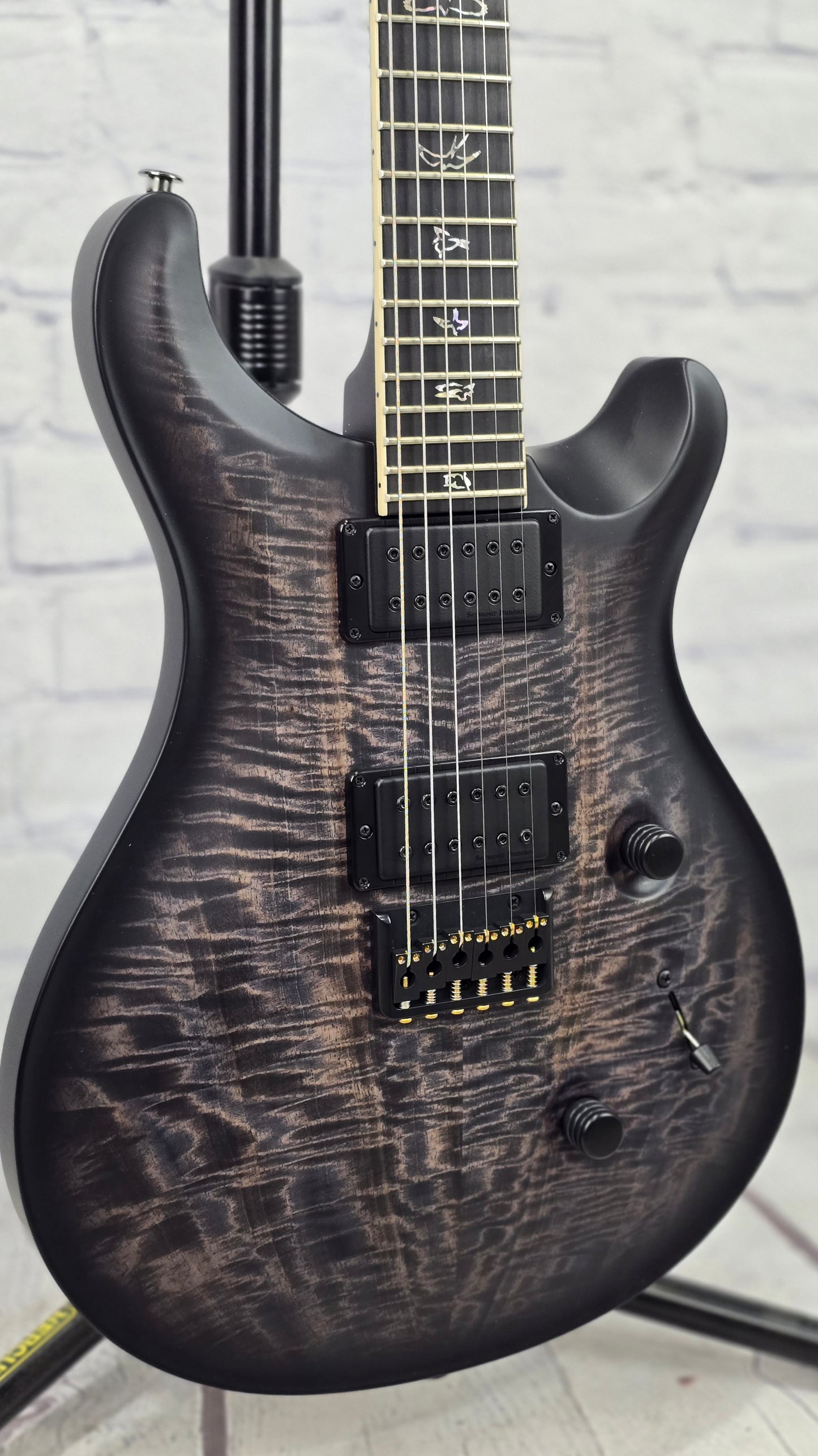 Paul Reed Smith PRS Guitars Mark Holcomb Custom 24 Core 6 String Electric Guitar Purple Mist Wraparound Burst