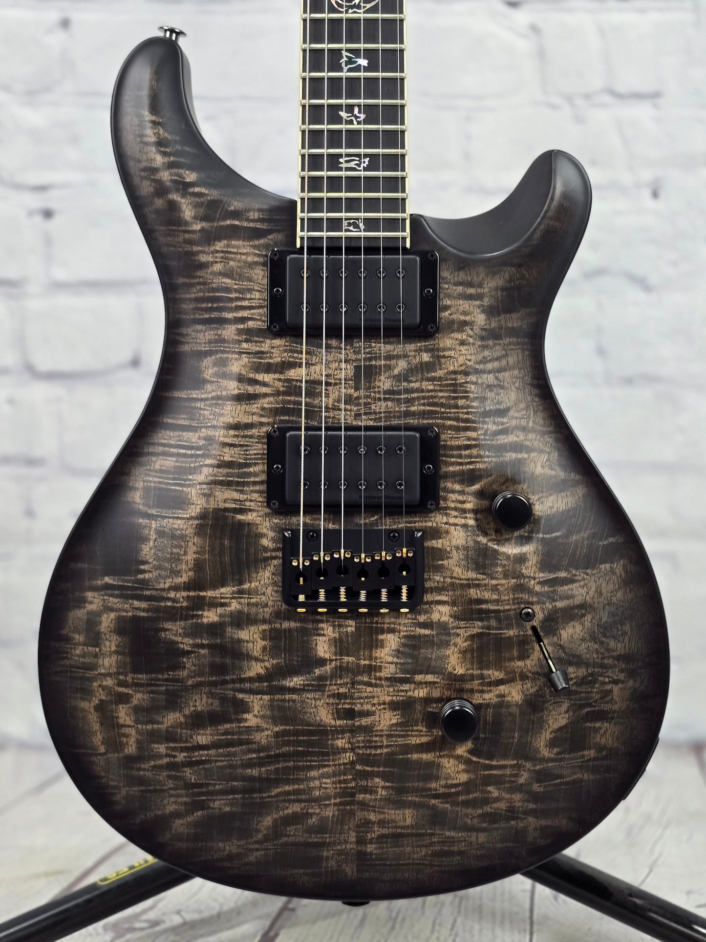Paul Reed Smith PRS Guitars Mark Holcomb Custom 24 Core 6 String Electric Guitar Charcoal Wraparound Burst