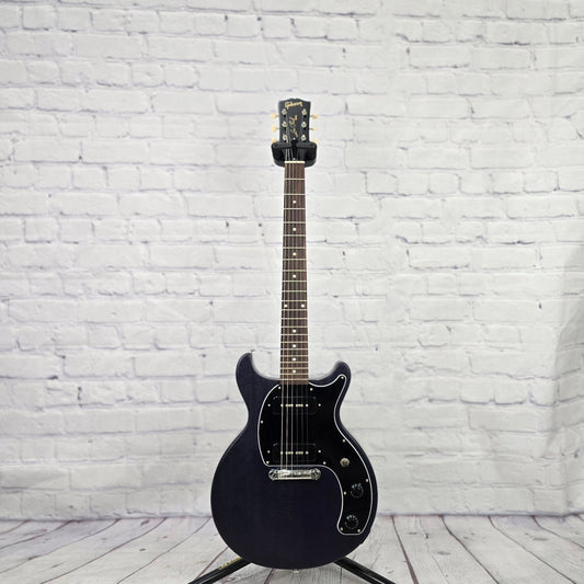 USED Gibson Les Paul Special Tribute DC 6 String Electric Guitar Blue Stain