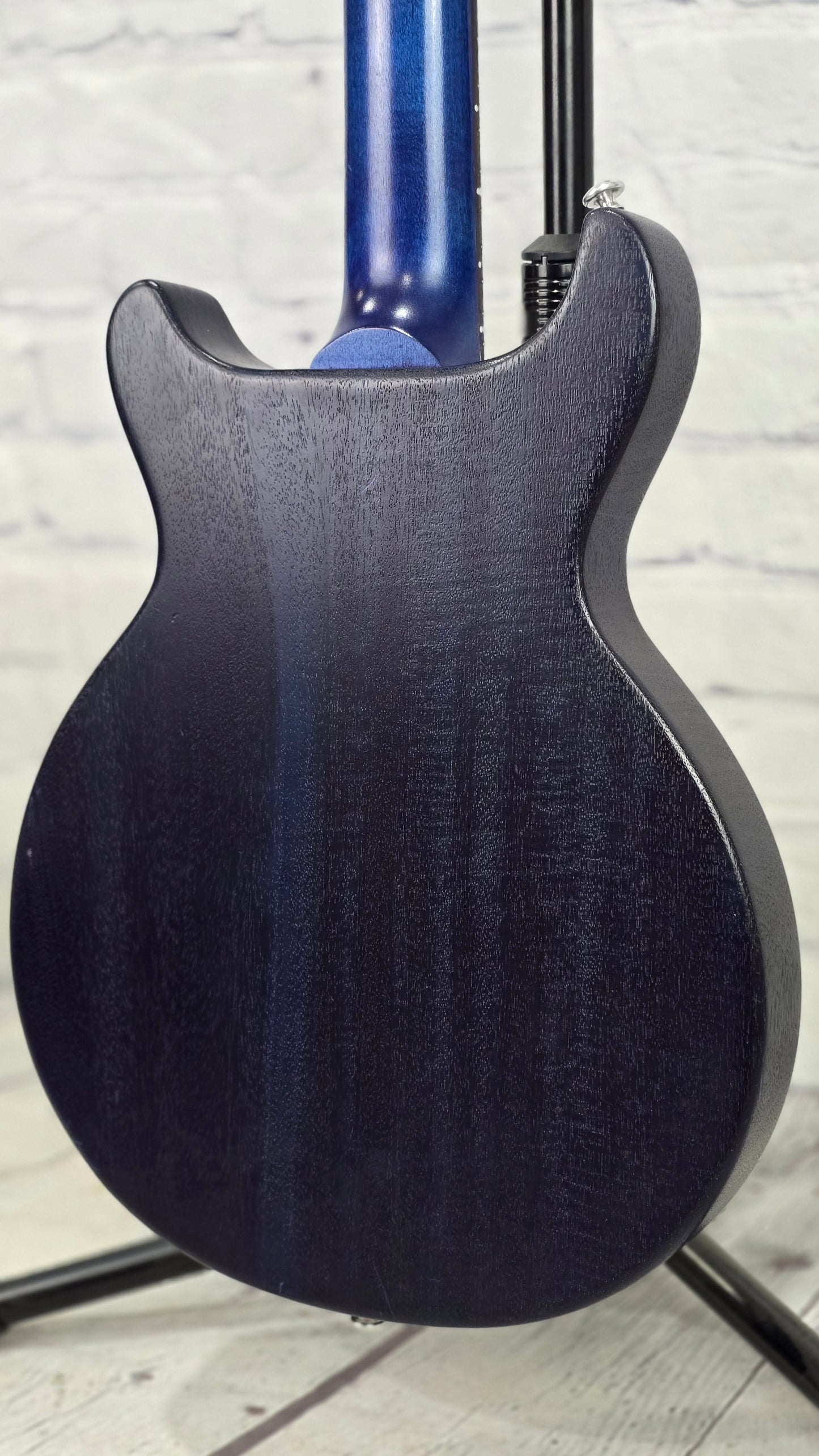 USED Gibson Les Paul Special Tribute DC 6 String Electric Guitar Blue Stain