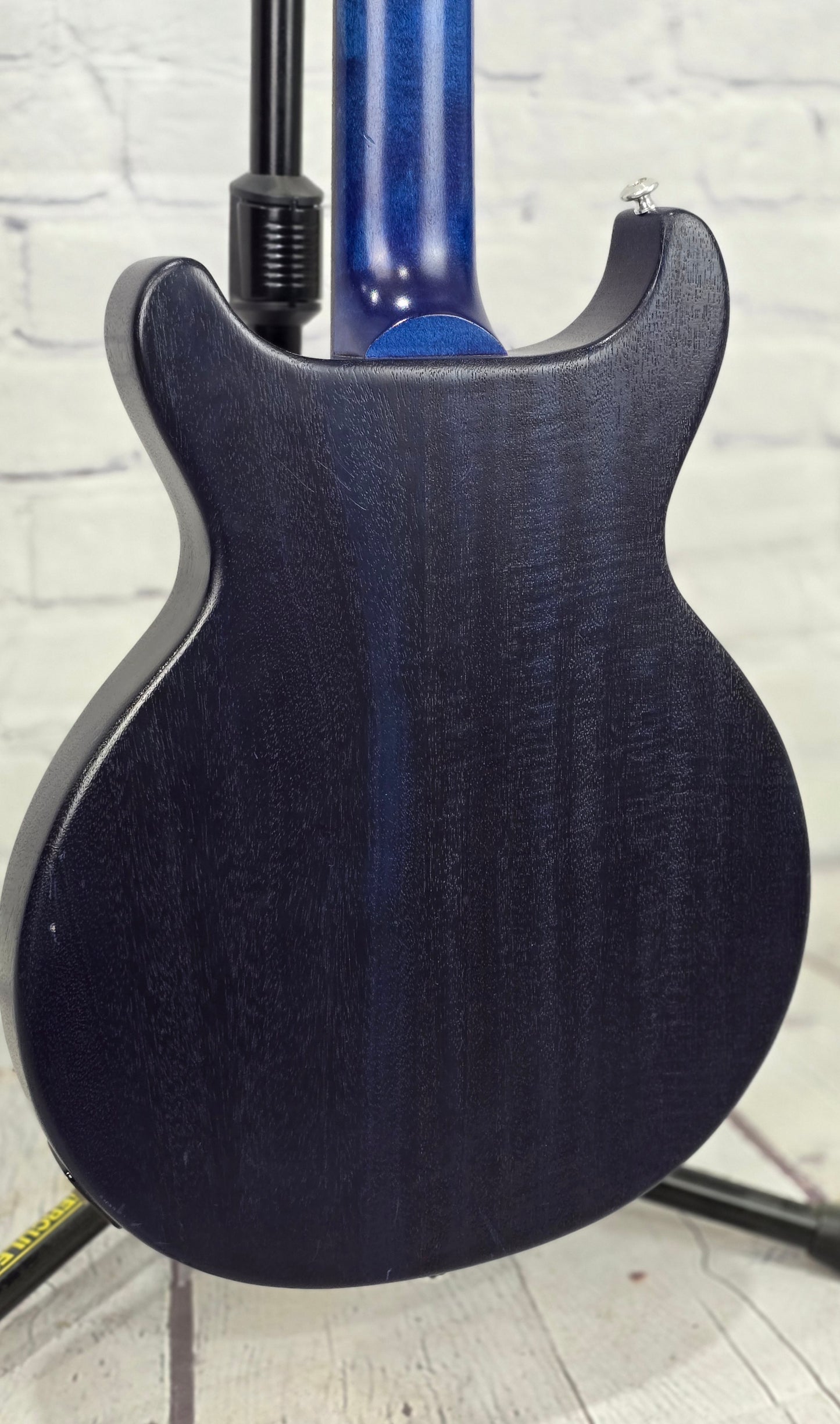 USED Gibson Les Paul Special Tribute DC 6 String Electric Guitar Blue Stain