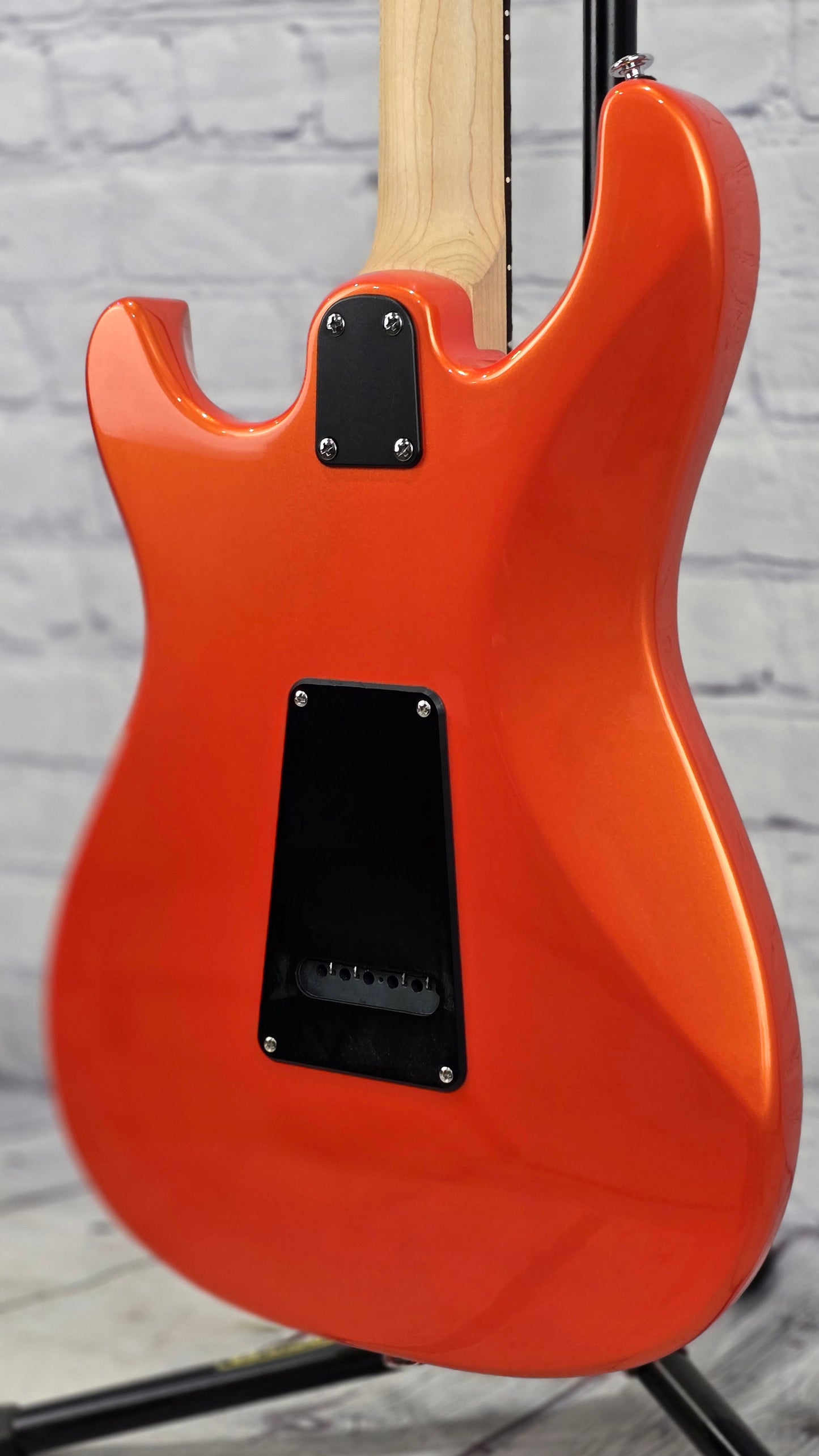 USED Paul Reed Smith PRS SE NF3 Rosewood 6 String Electric Guitar Metallic Orange