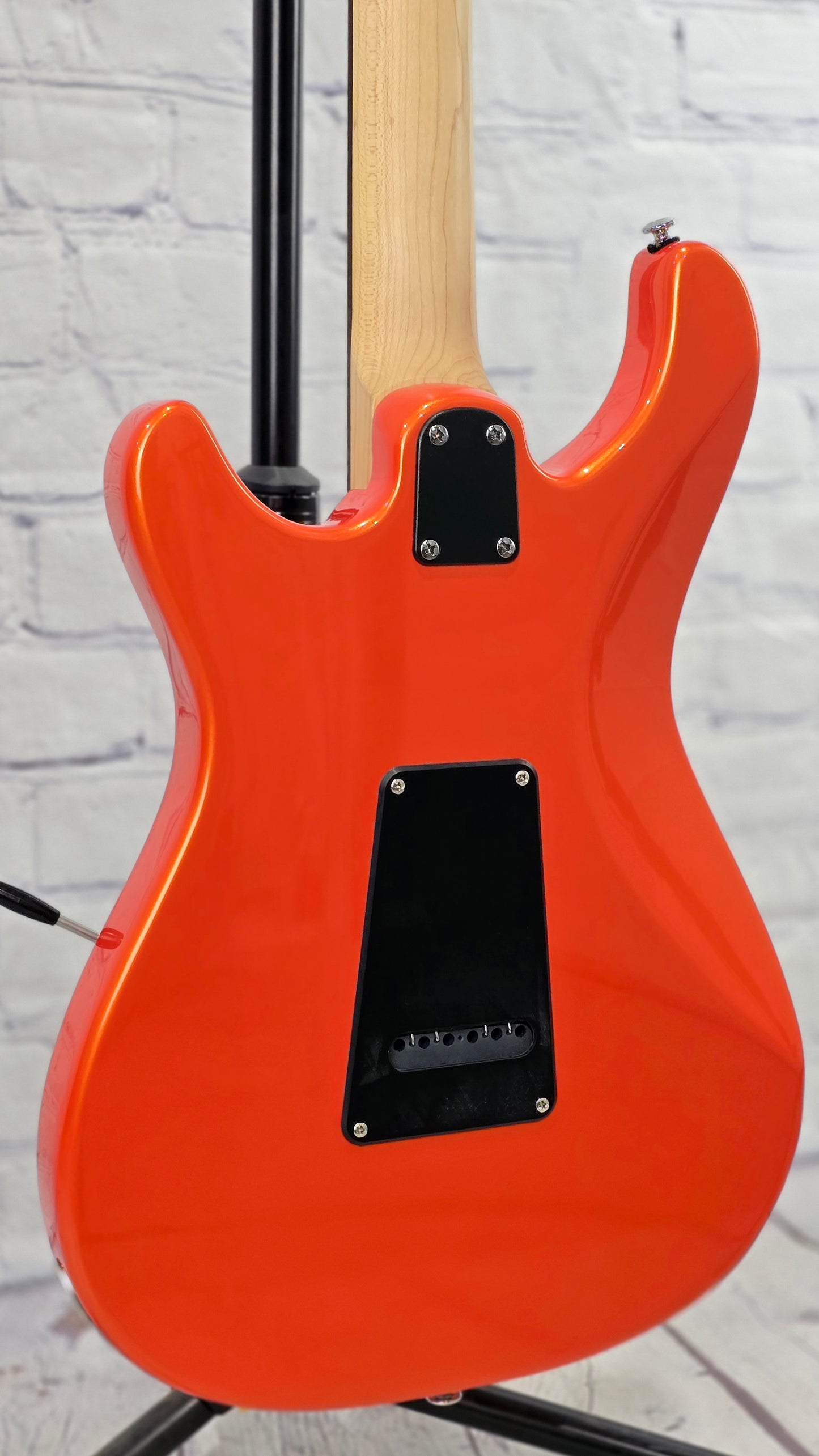 USED Paul Reed Smith PRS SE NF3 Rosewood 6 String Electric Guitar Metallic Orange