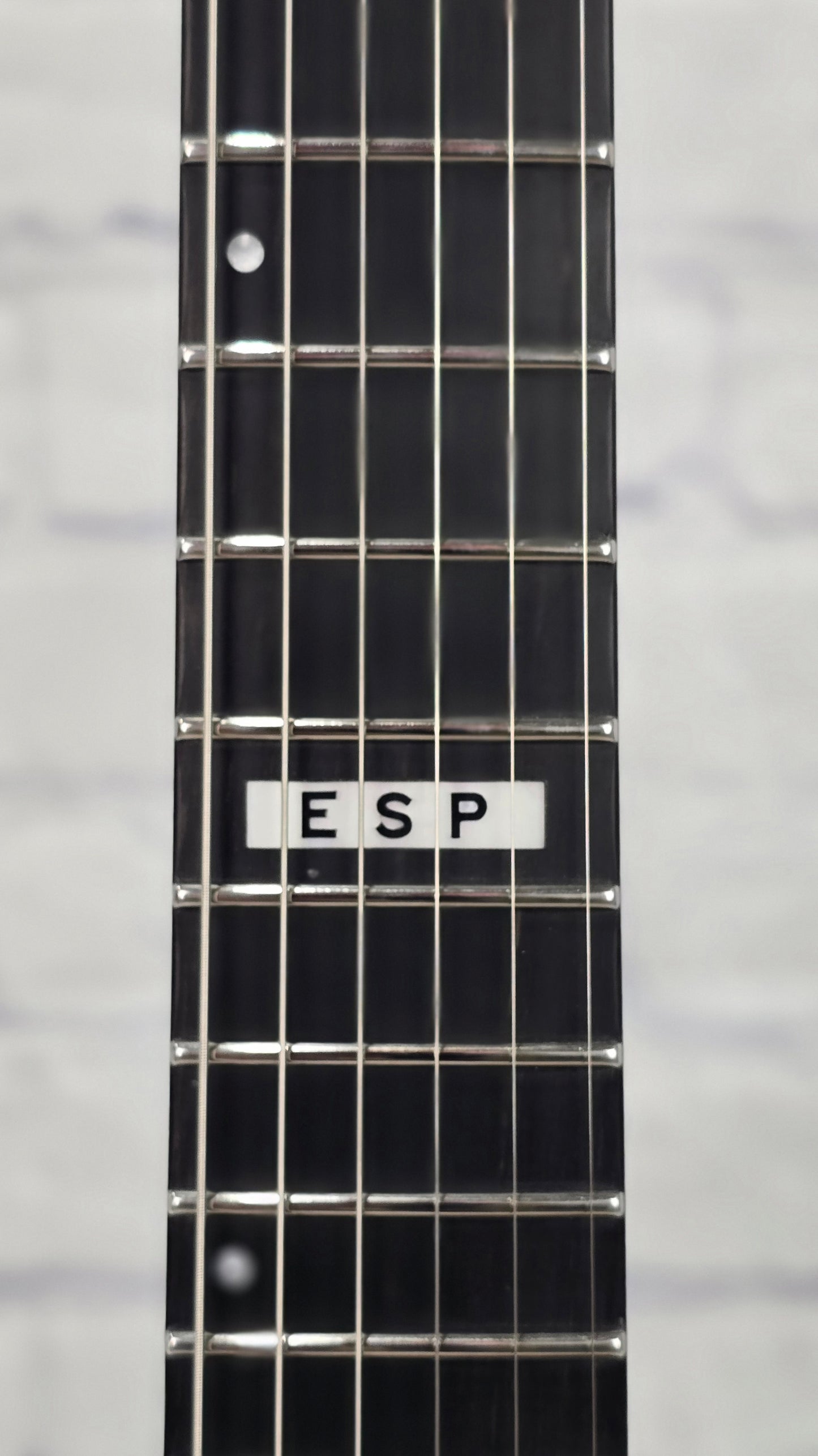 ESP E-II M-I 6 String Electric Guitar Snow White