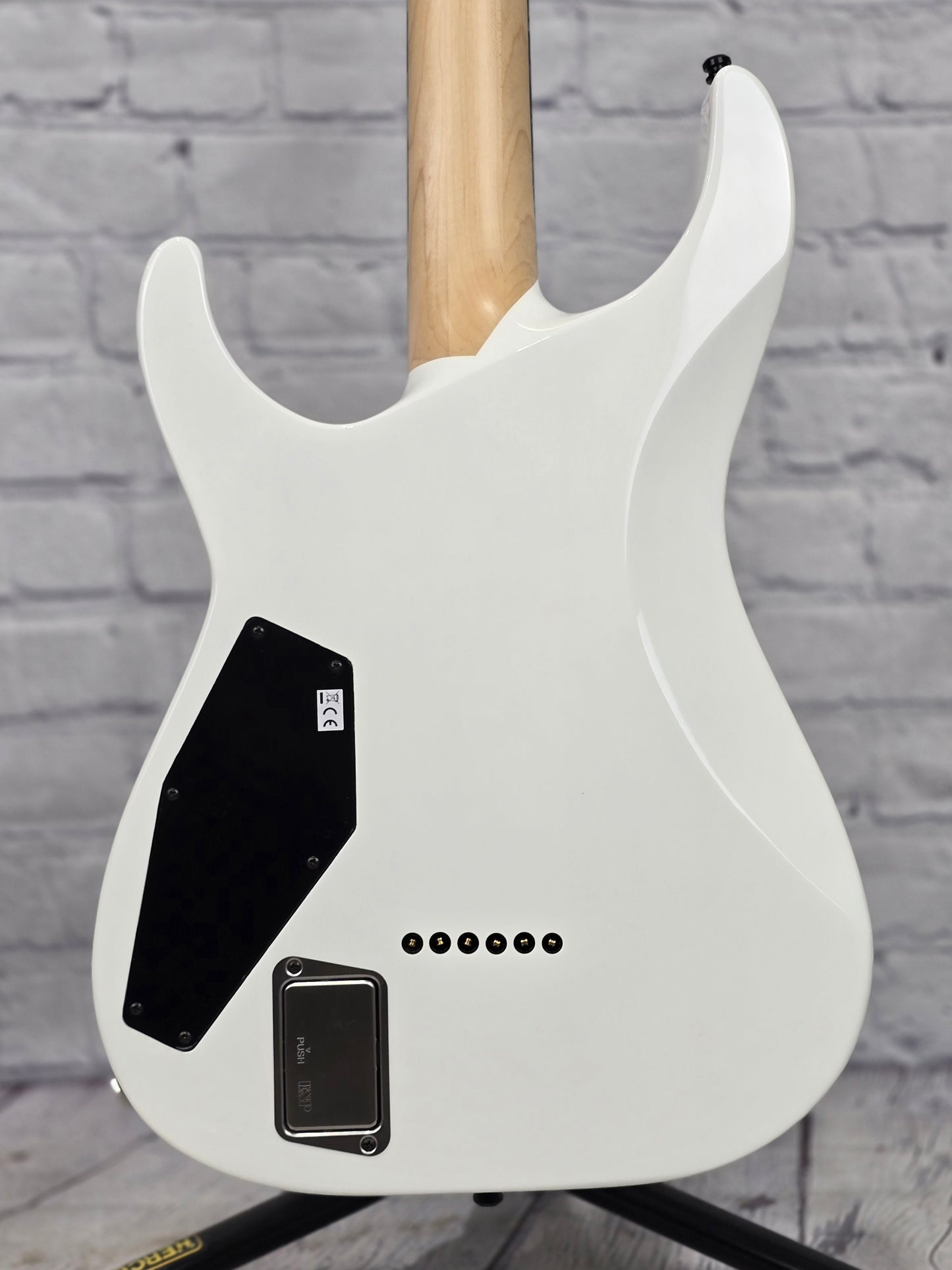 ESP E-II M-I 6 String Electric Guitar Snow White