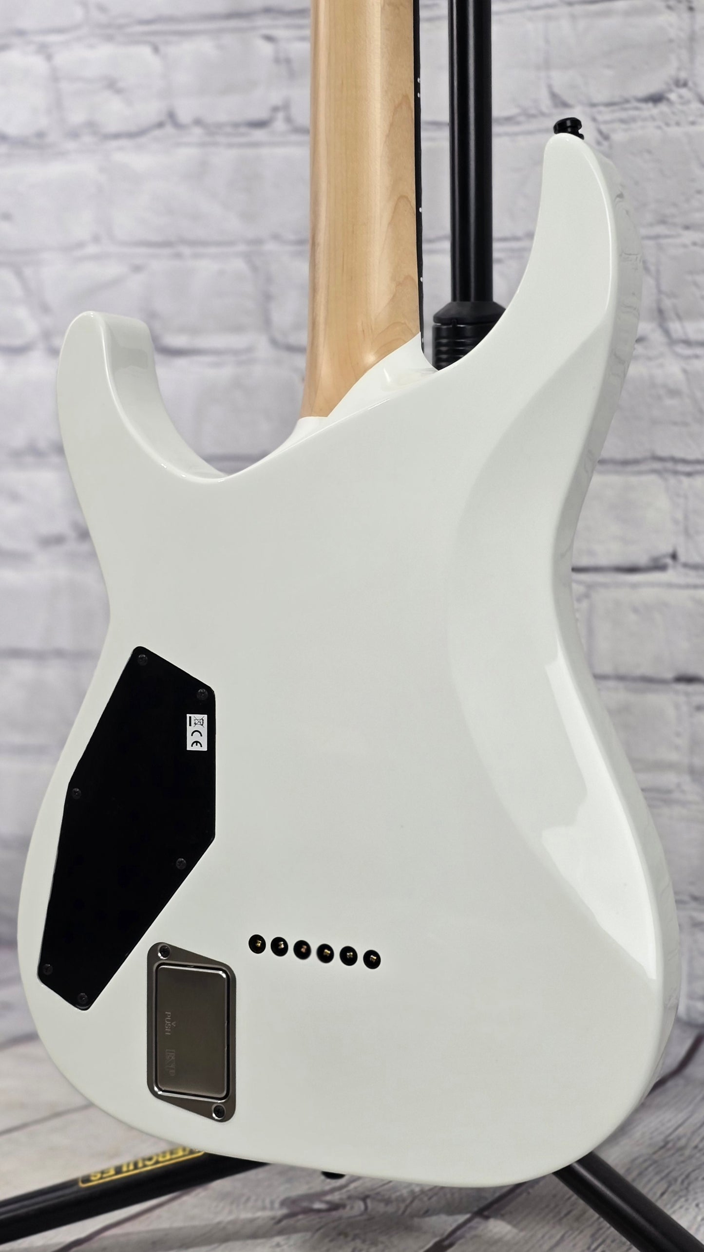 ESP E-II M-I 6 String Electric Guitar Snow White