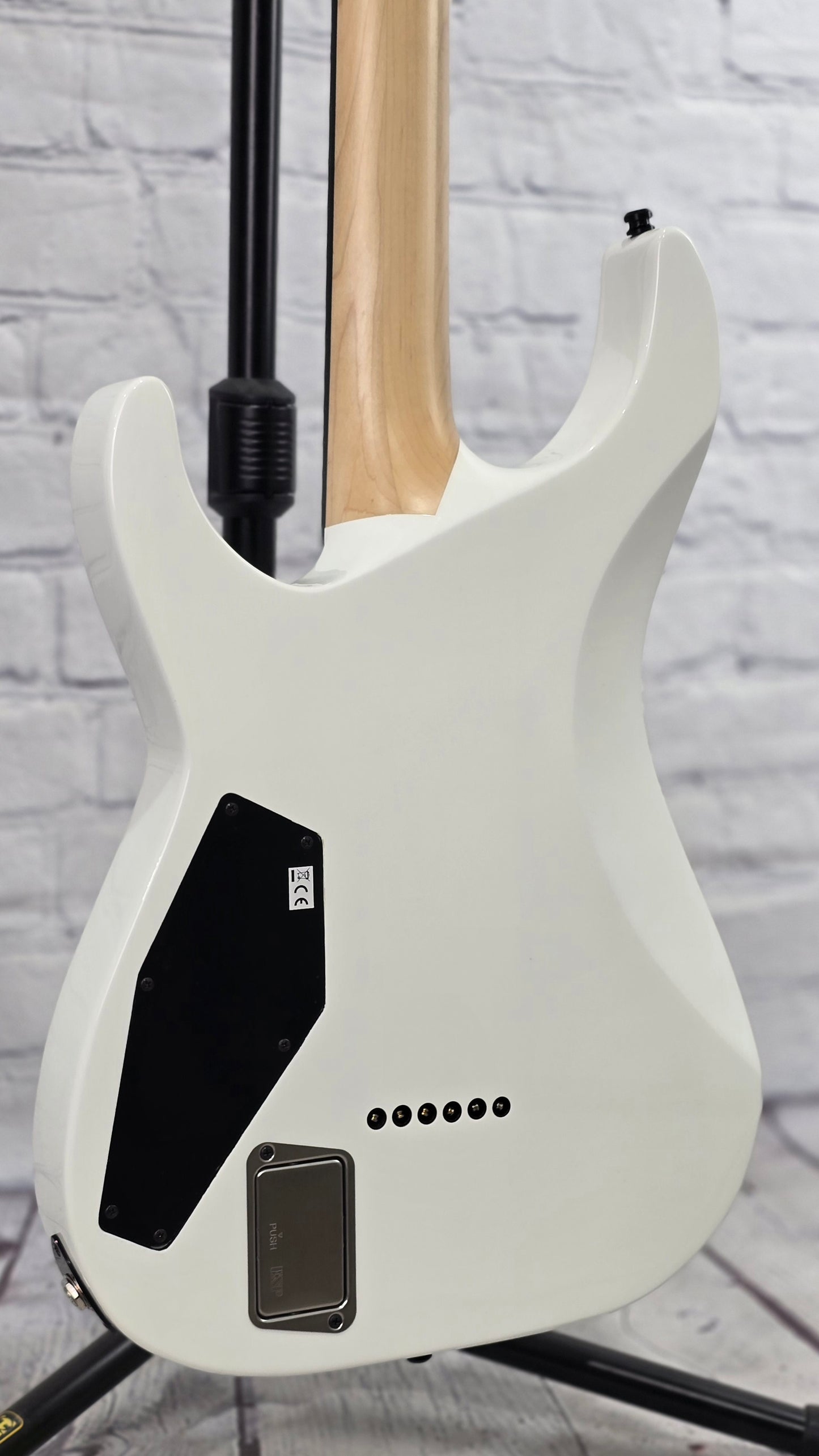 ESP E-II M-I 6 String Electric Guitar Snow White