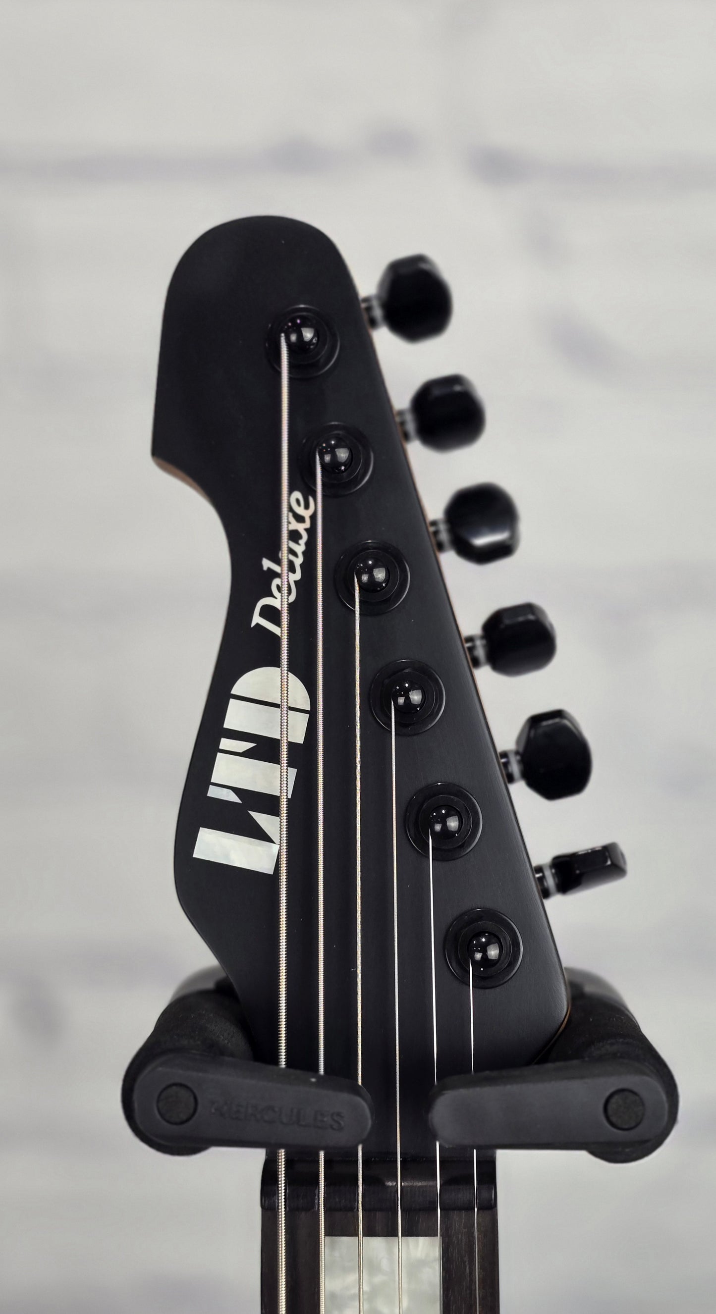 ESP LTD XJ-1 HT Baritone 6 String Electric Guitar Silver Blast