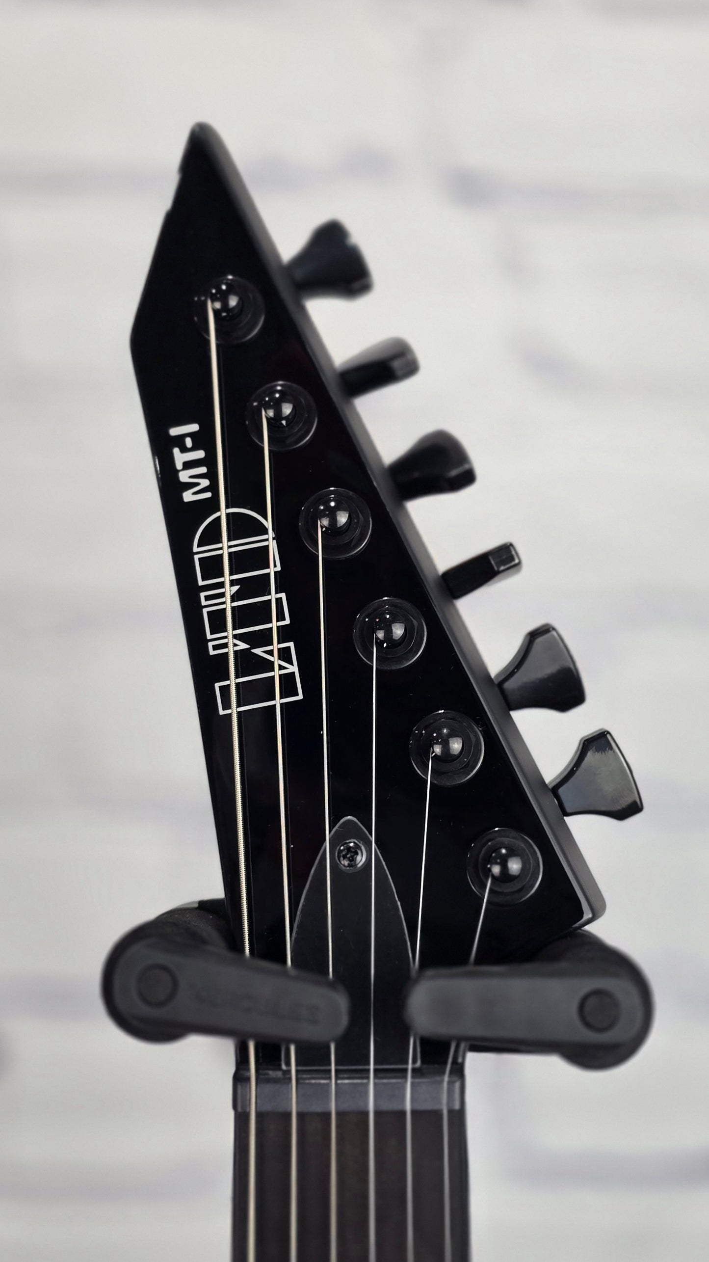 ESP LTD MT-1 Mick Thompson 6 String Electric Guitar Obsidian Metallic