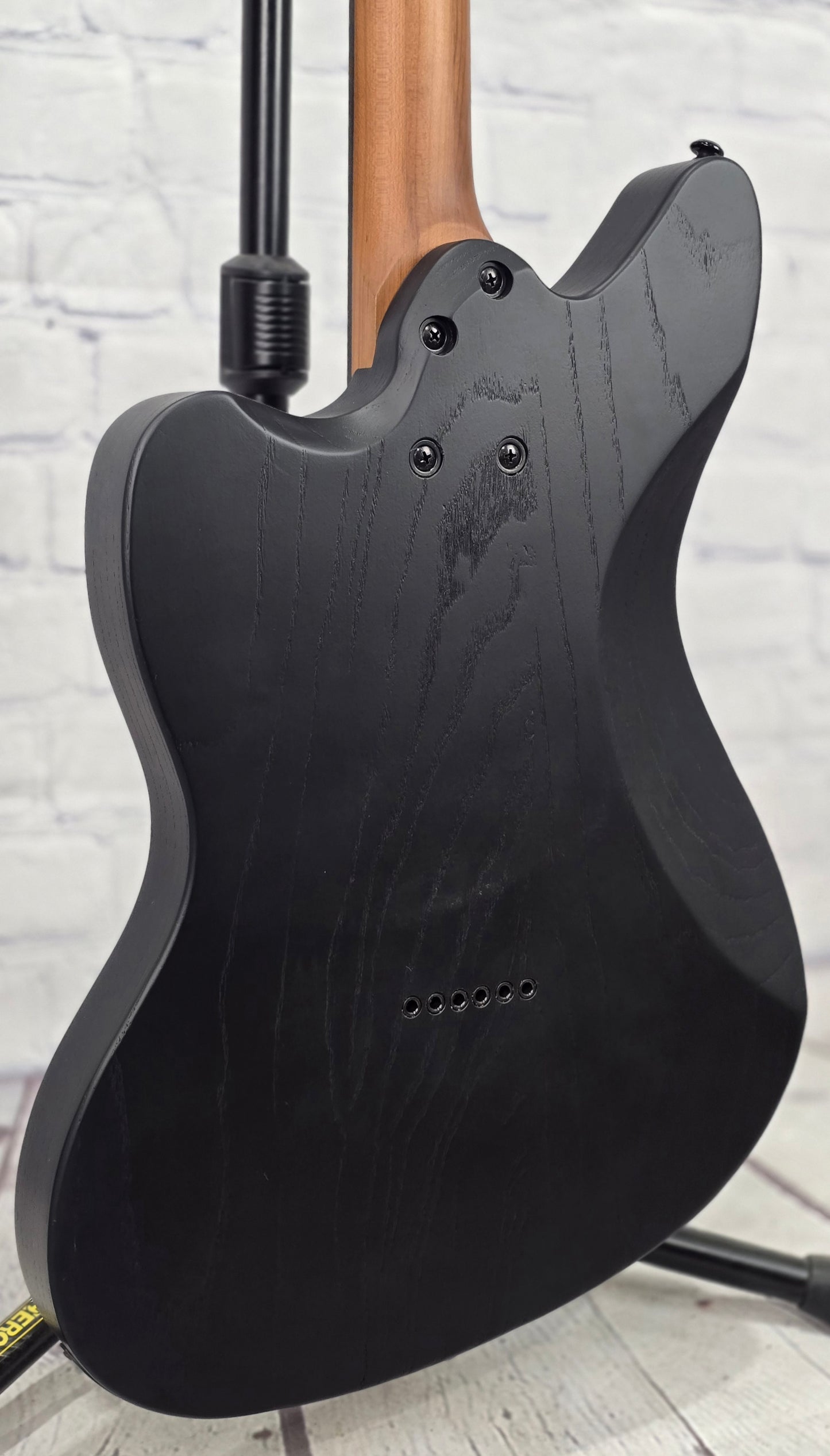 Balaguer Standard Growler Baritone 6 String Electric Guitar Rustic Black