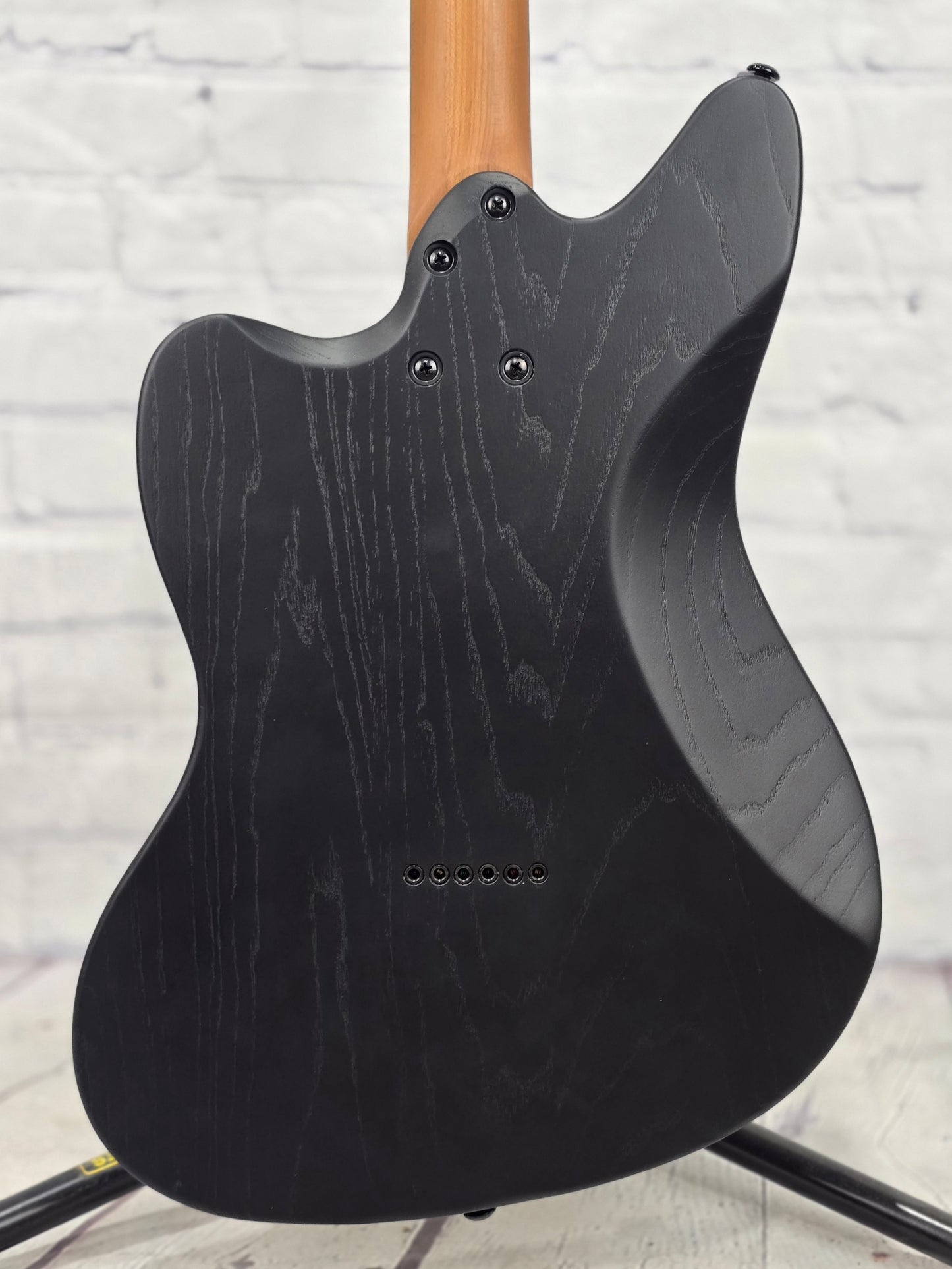 Balaguer Standard Growler Baritone 6 String Electric Guitar Rustic Black