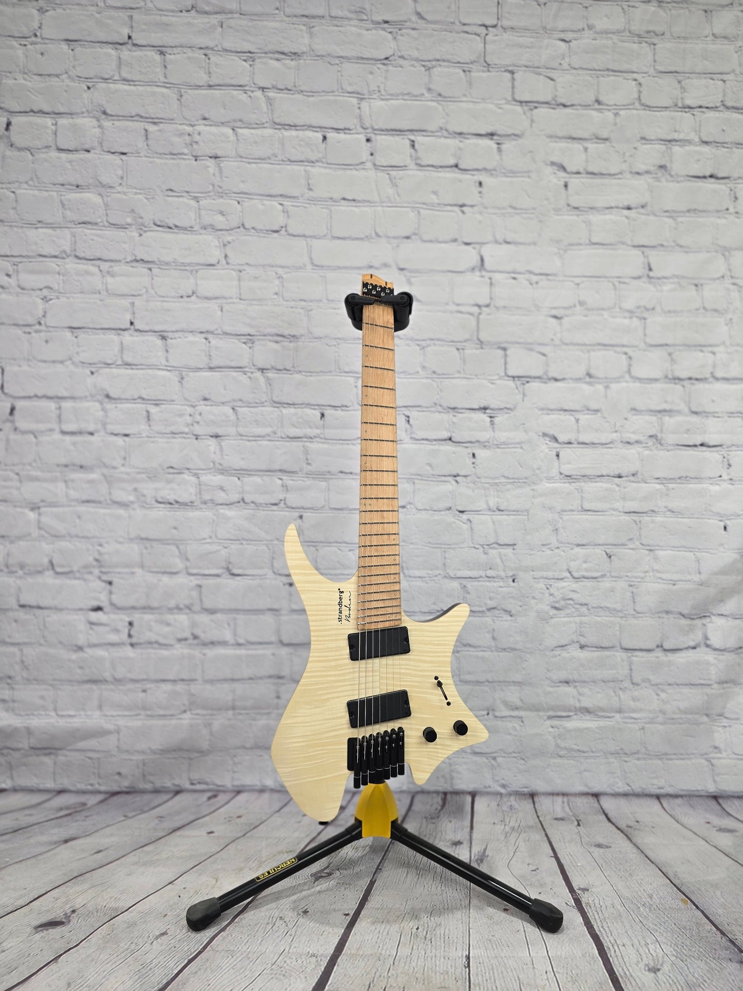 USED Strandberg Boden Standard NX 7 String Electric Guitar Natural Flame Maple