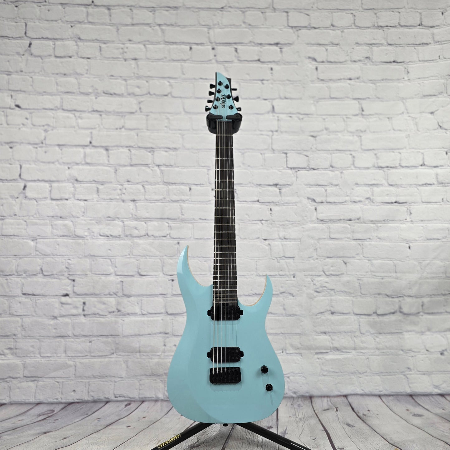 Schecter Guitars John Browne TAO 7 String Electric Guitar Azure Blue