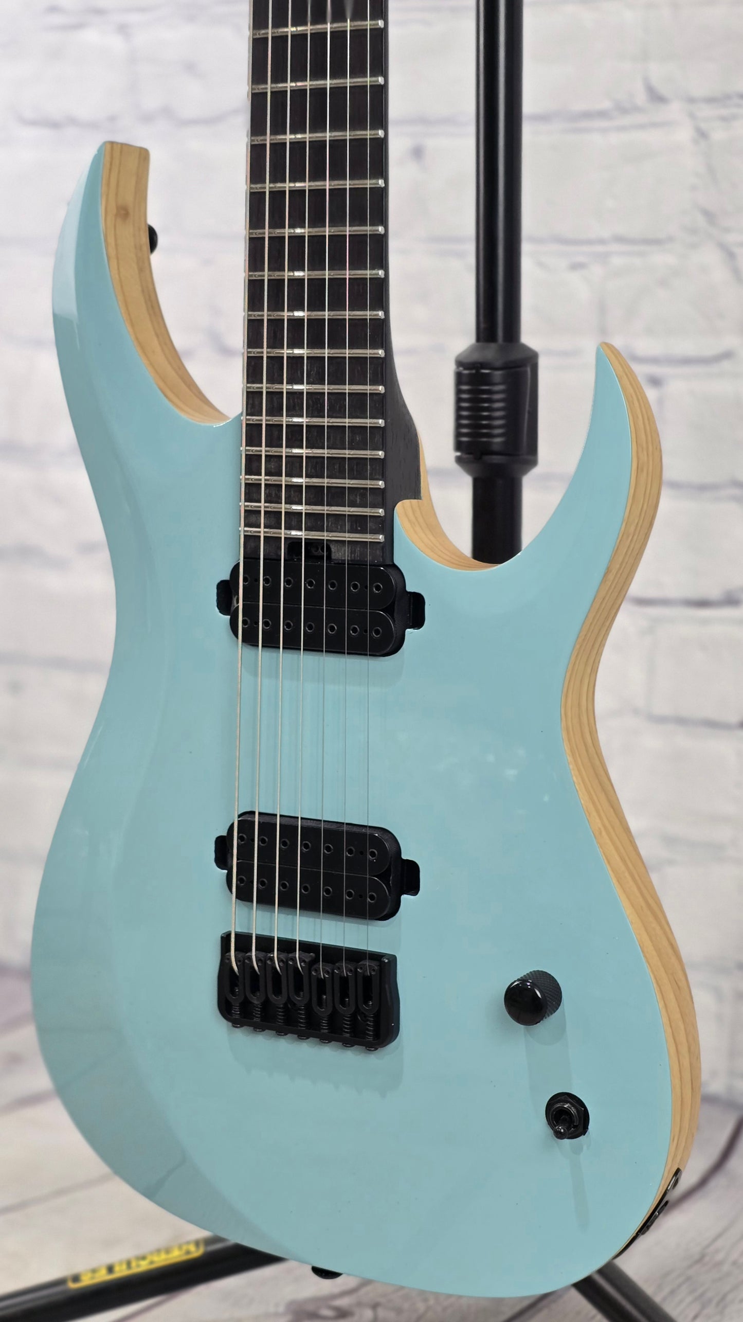 Schecter Guitars John Browne TAO 7 String Electric Guitar Azure Blue
