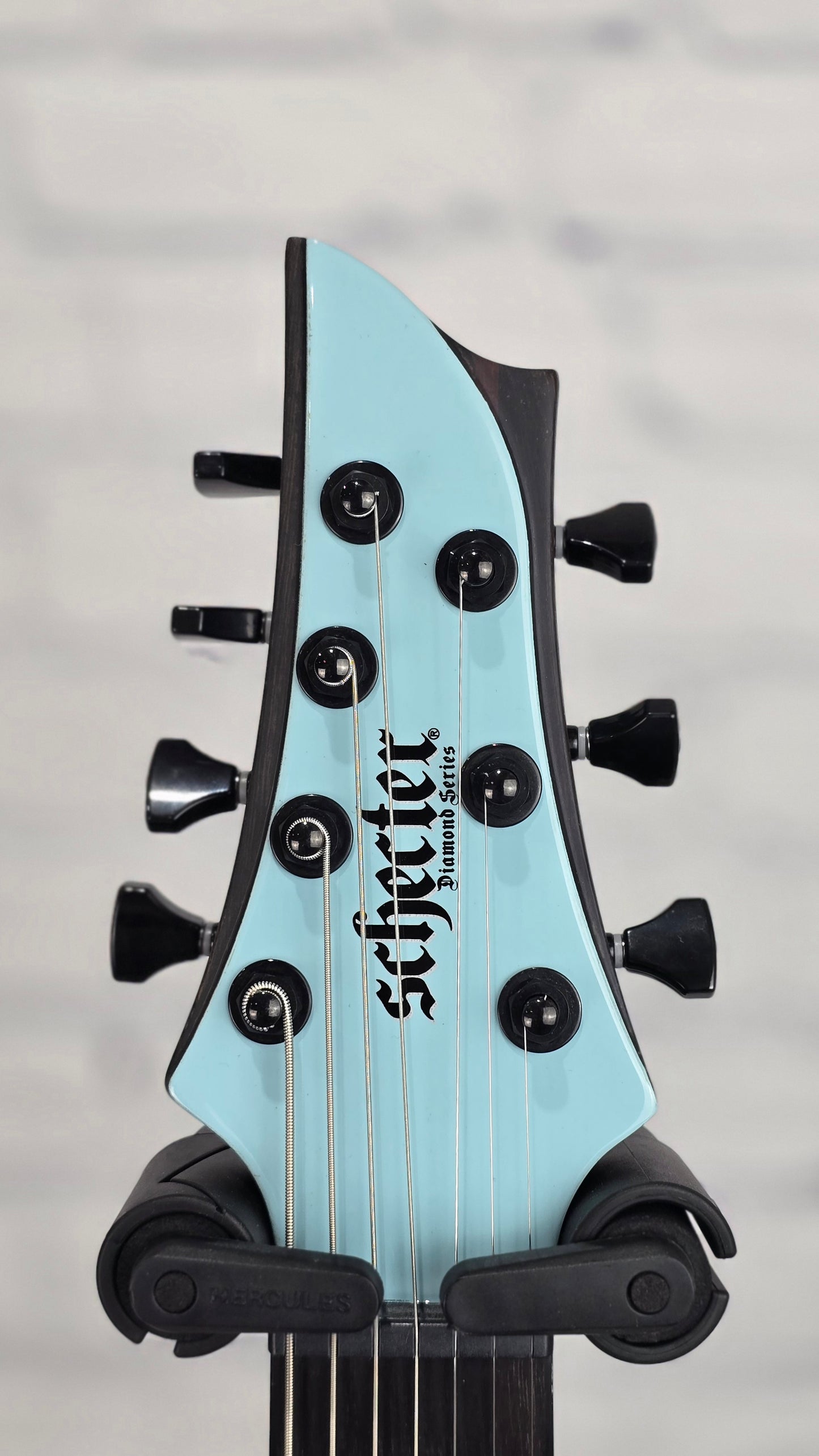 Schecter Guitars John Browne TAO 7 String Electric Guitar Azure Blue