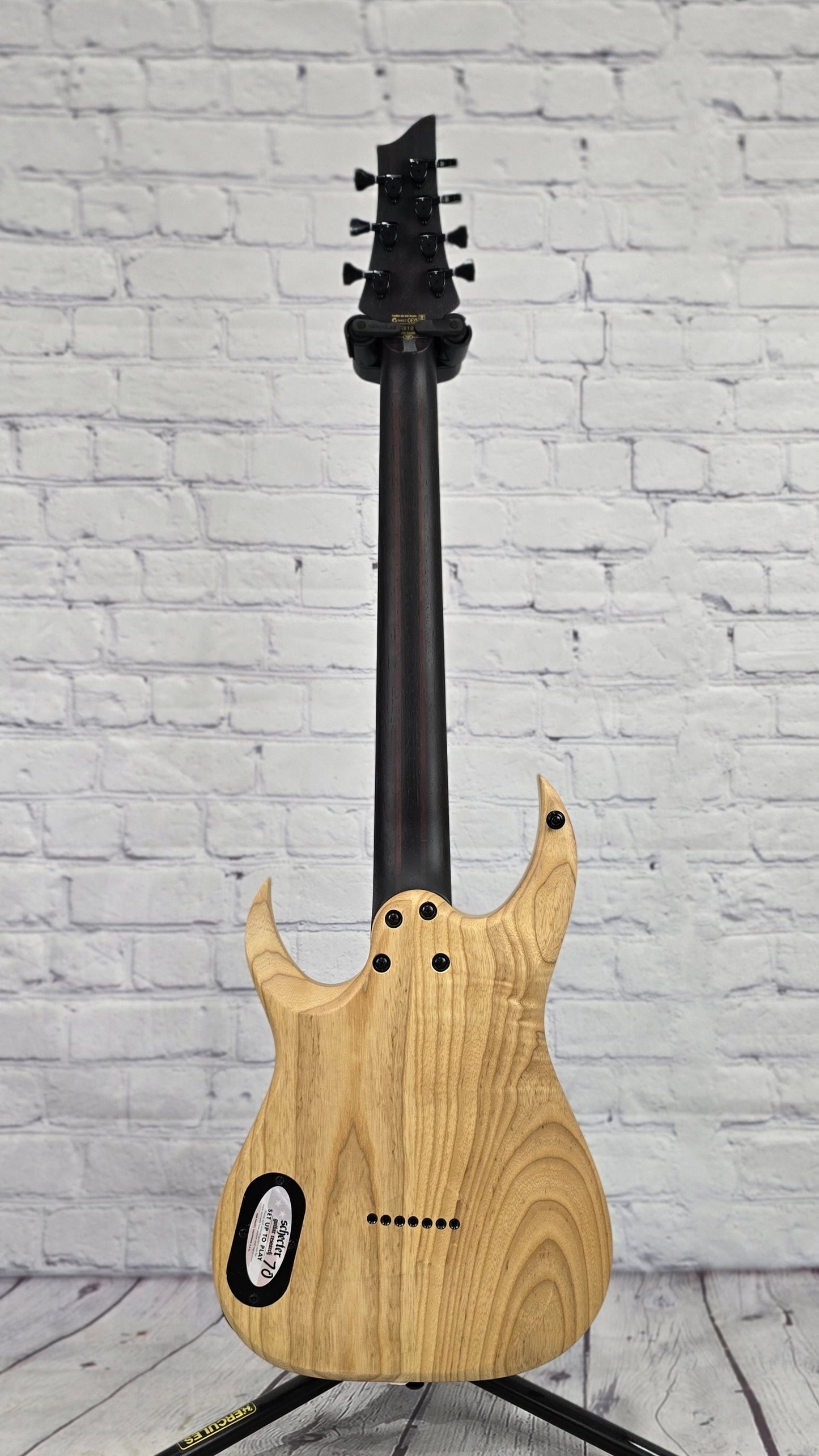 Schecter Guitars John Browne TAO 7 String Electric Guitar Azure Blue