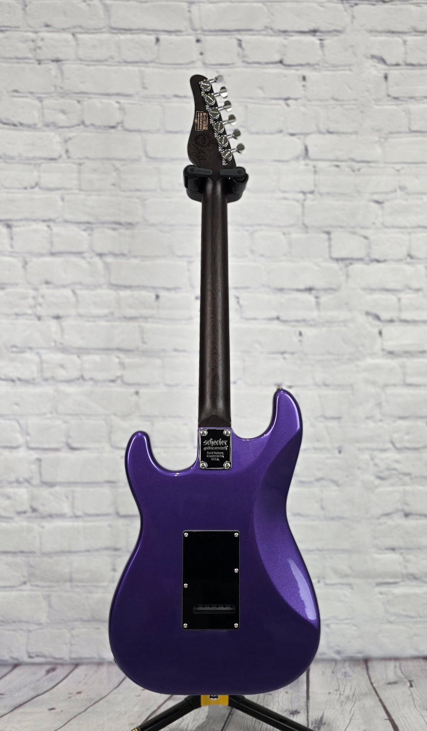 Schecter Nick Johnston Traditional HSS 10th Anniversary Electric Guitar Atomic Violet SHC-1156