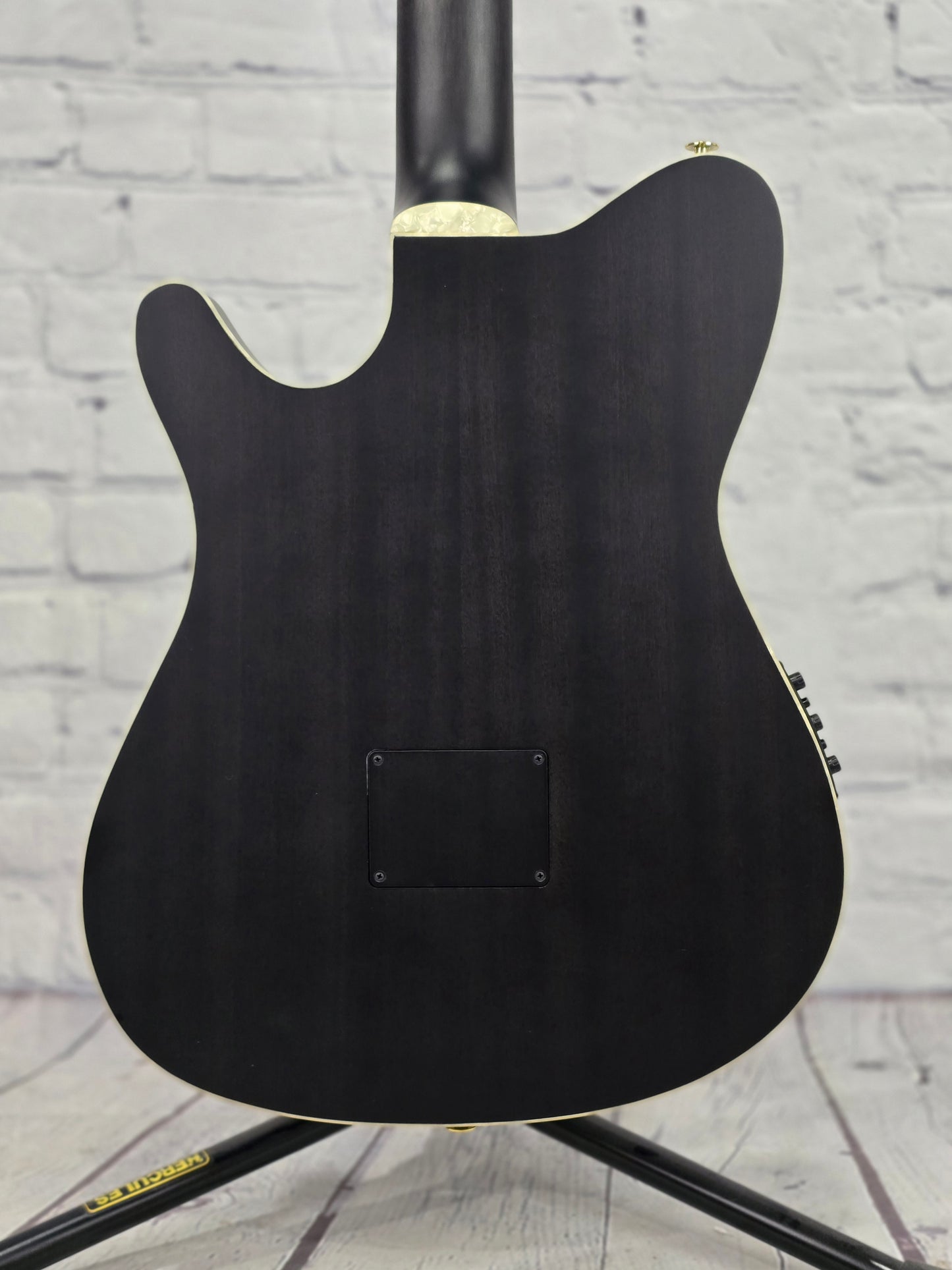 Ibanez TOD10N TKF Tim Henson Nylon String Acoustic Guitar Transparent Flat Black