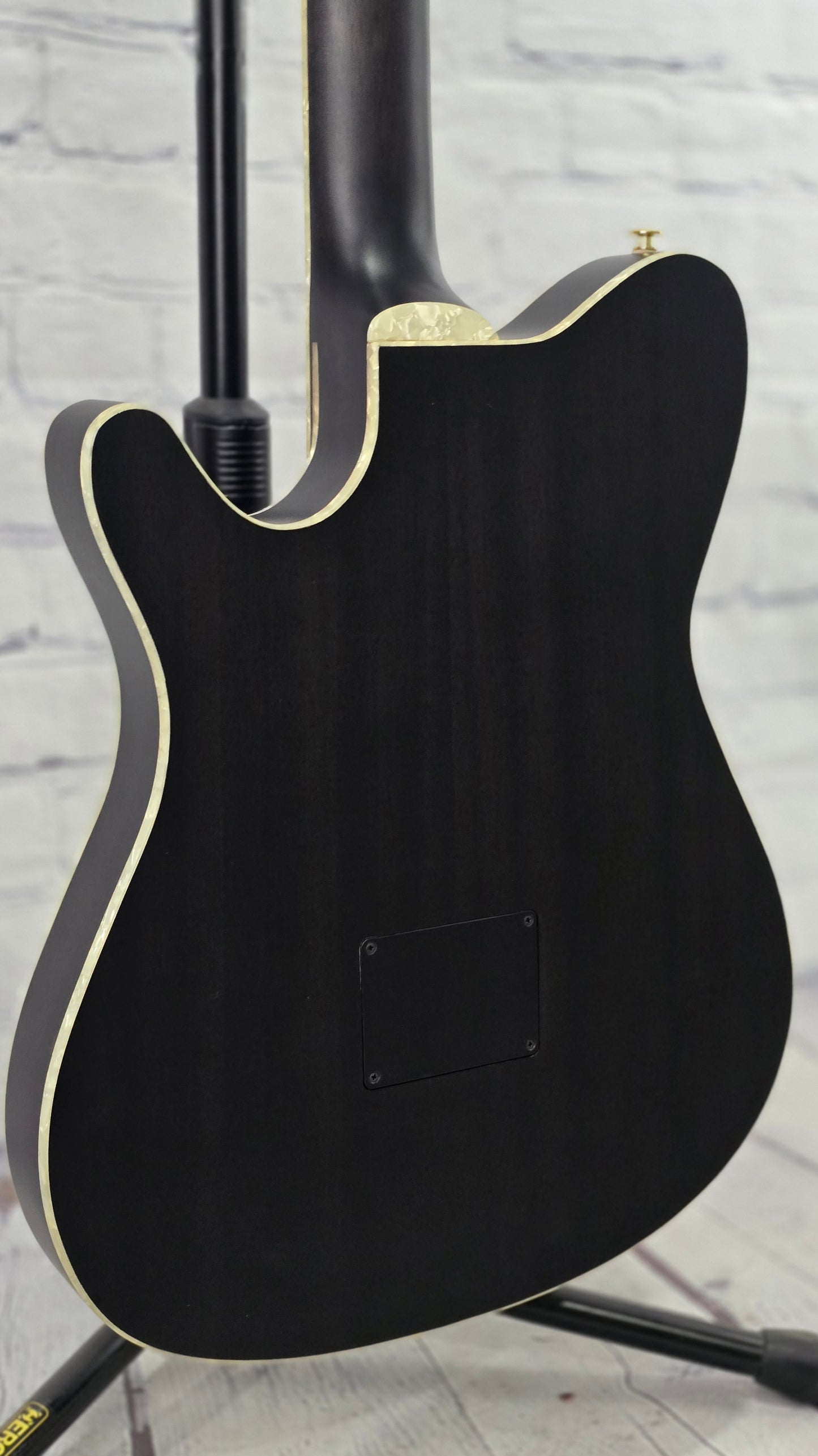 Ibanez TOD10N TKF Tim Henson Nylon String Acoustic Guitar Transparent Flat Black