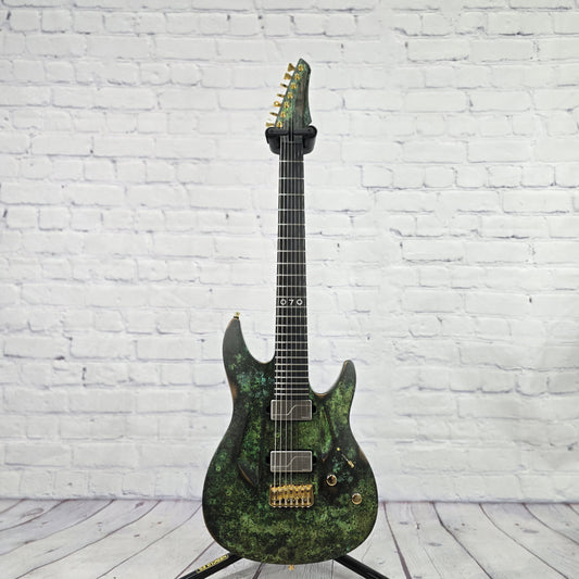 USED Aristides 070 7 String Electric Guitar Bronze Oxidized