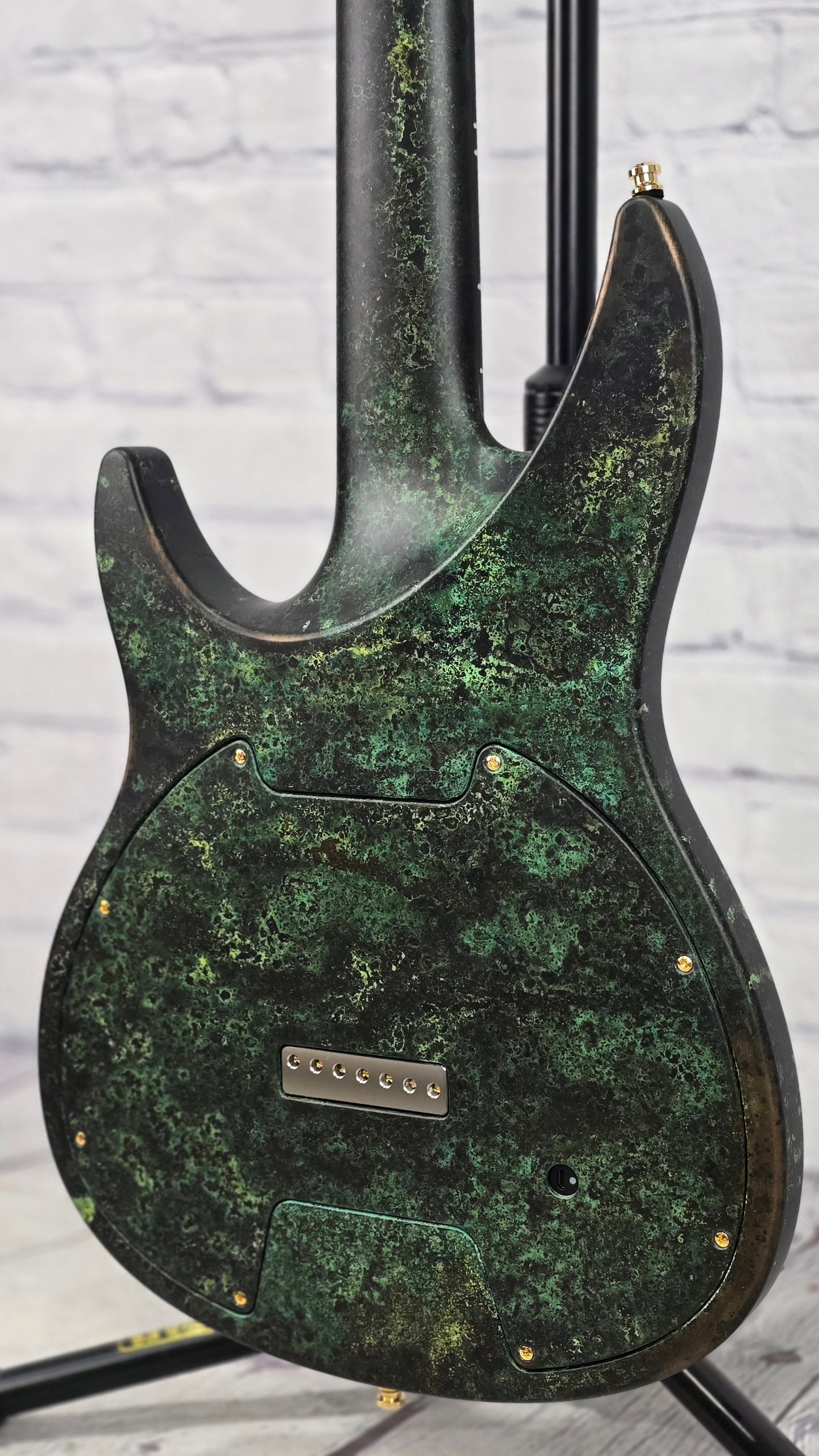 USED Aristides 070 7 String Electric Guitar Bronze Oxidized