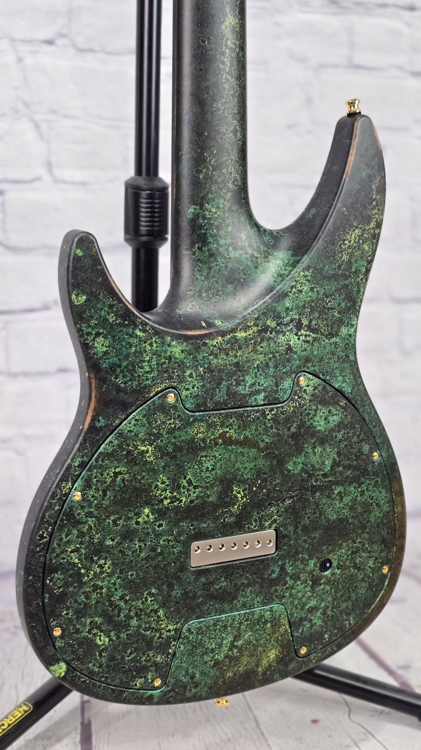 USED Aristides 070 7 String Electric Guitar Bronze Oxidized