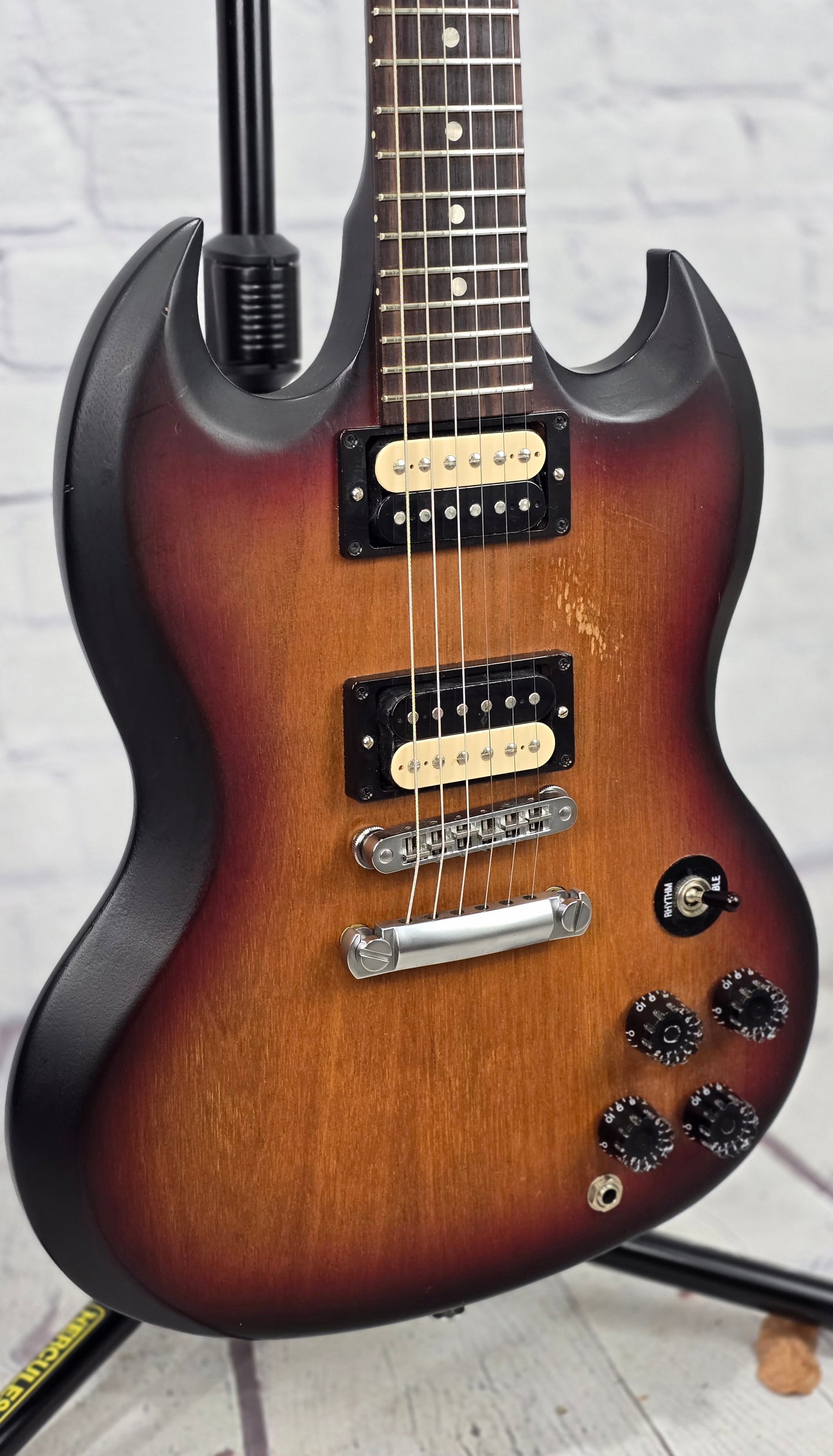 USED Gibson SGJ 6 String Electric Guitar Satin Vintage Sunburst