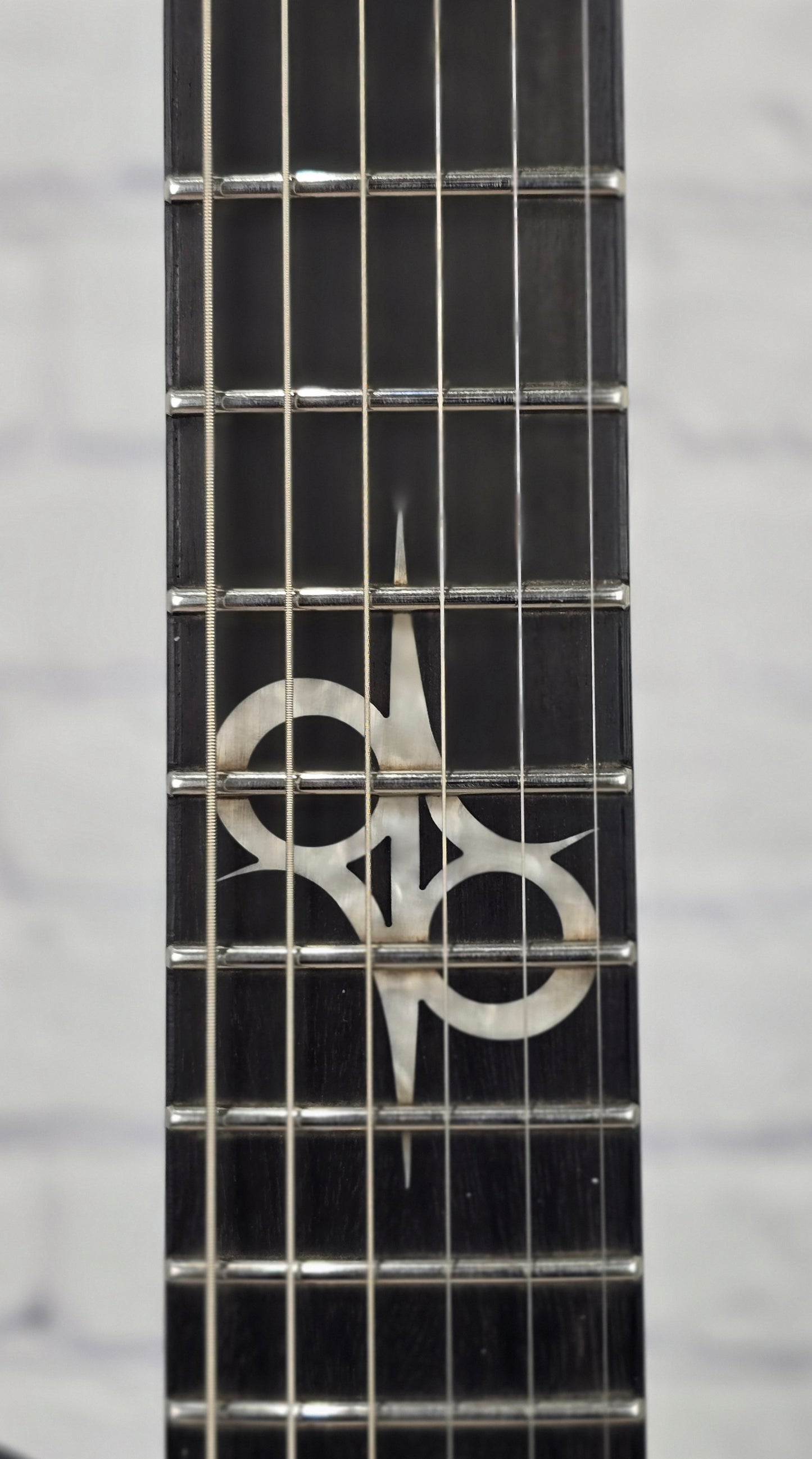 USED Solar T1.6C Evertune 6 String Electric Guitar Carbon Black Matte