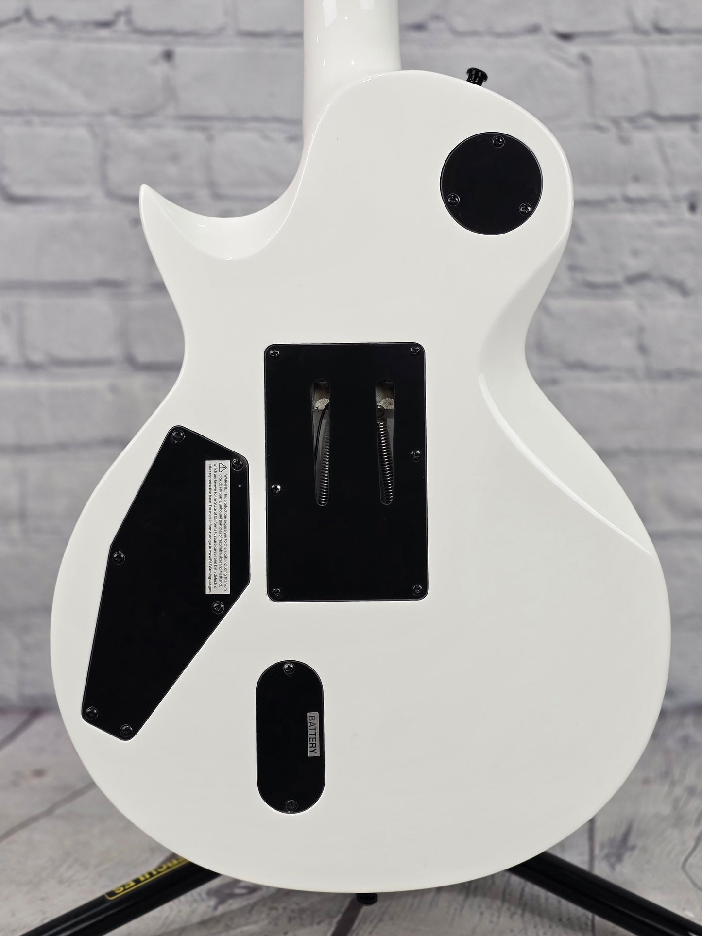 USED ESP LTD GH-600 Gary Holt Signature 6 String Electric Guitar Snow White