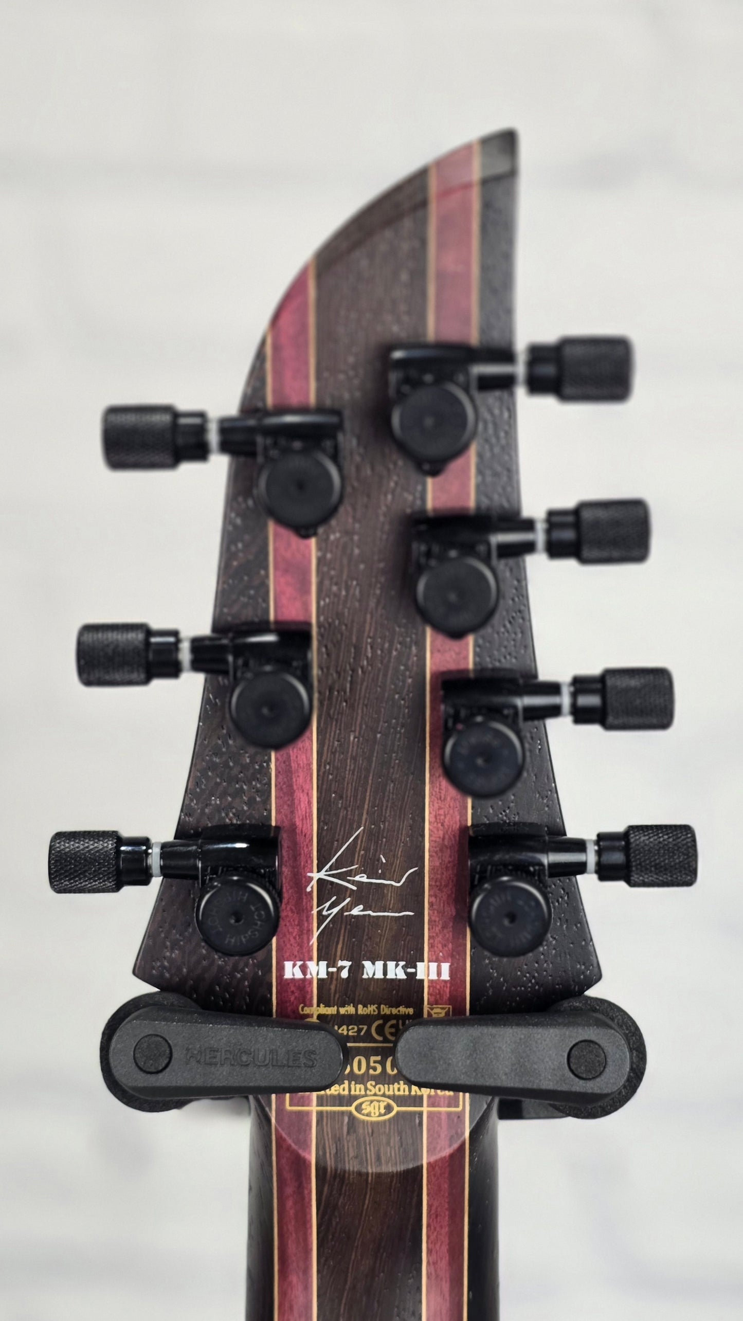 Schecter Keith Merrow KM-7 Mk III 7 String Electric Guitar Lagoon Fade