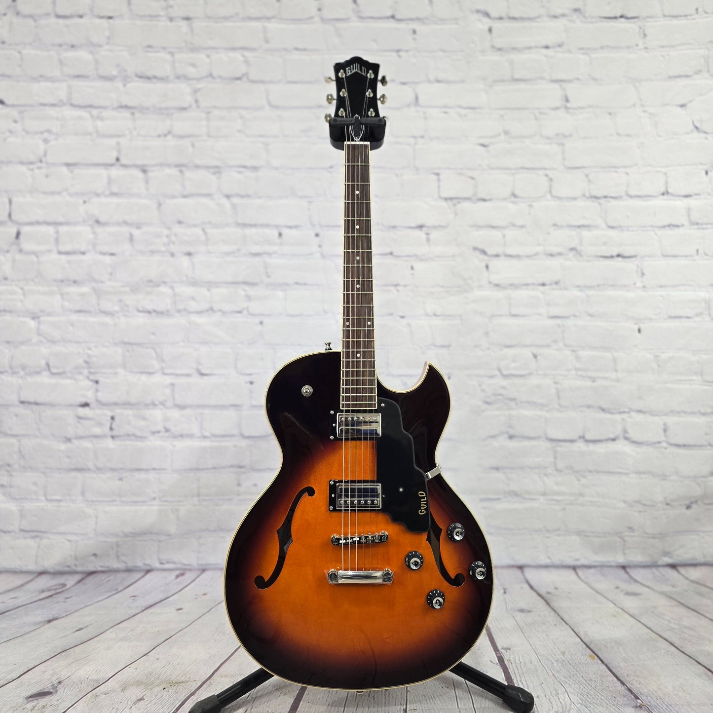 Guild Starfire I SC 6 String Semi-Hollow Electric Guitar Antique Burst